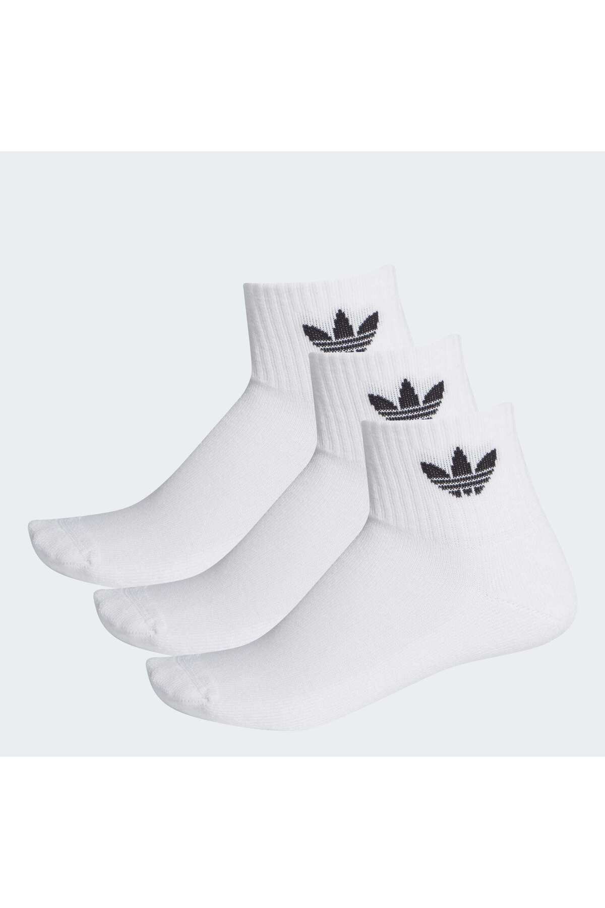 Mid-Cut Bilekli Çorap - 3 Çift