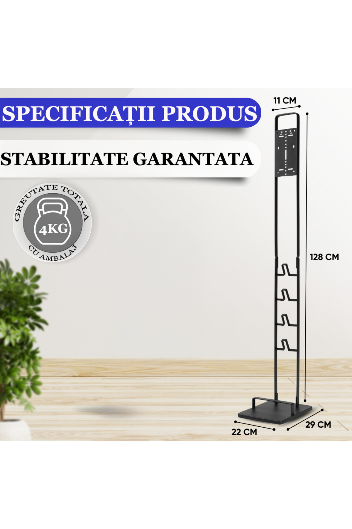 TnsAround-Suport Premium Tns® Pentru Aspirator Dyson, V15 V11 V12 V10 V8 V7 V6 5gen,fara Gauri In Pereti 8