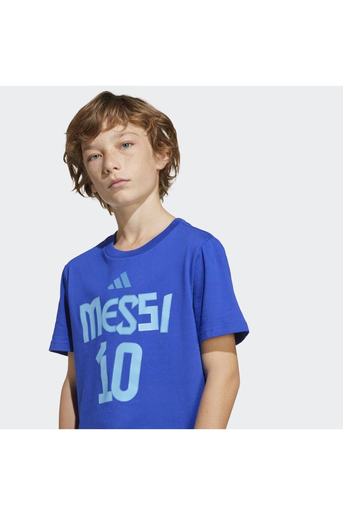 Messi Name and Number Graphic Tee Kids - 8