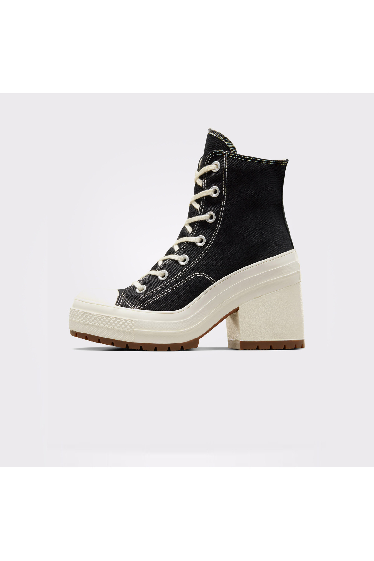 Converse  Chuck 70 De Luxe Heel Unisex Siyah/Krem Sneaker - Görsel 3
