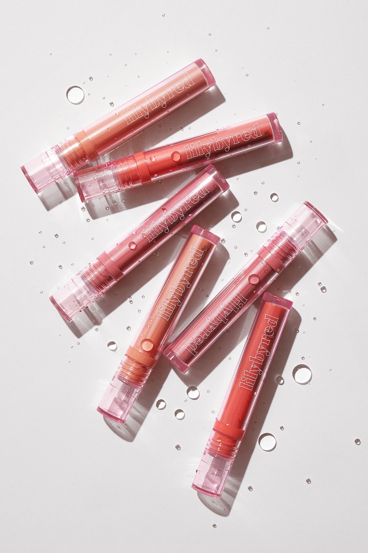 lilybyred-Glassy Layer Fixing Tint / Glossy, Long Lasting Tint - 14 Slushed Pink 6