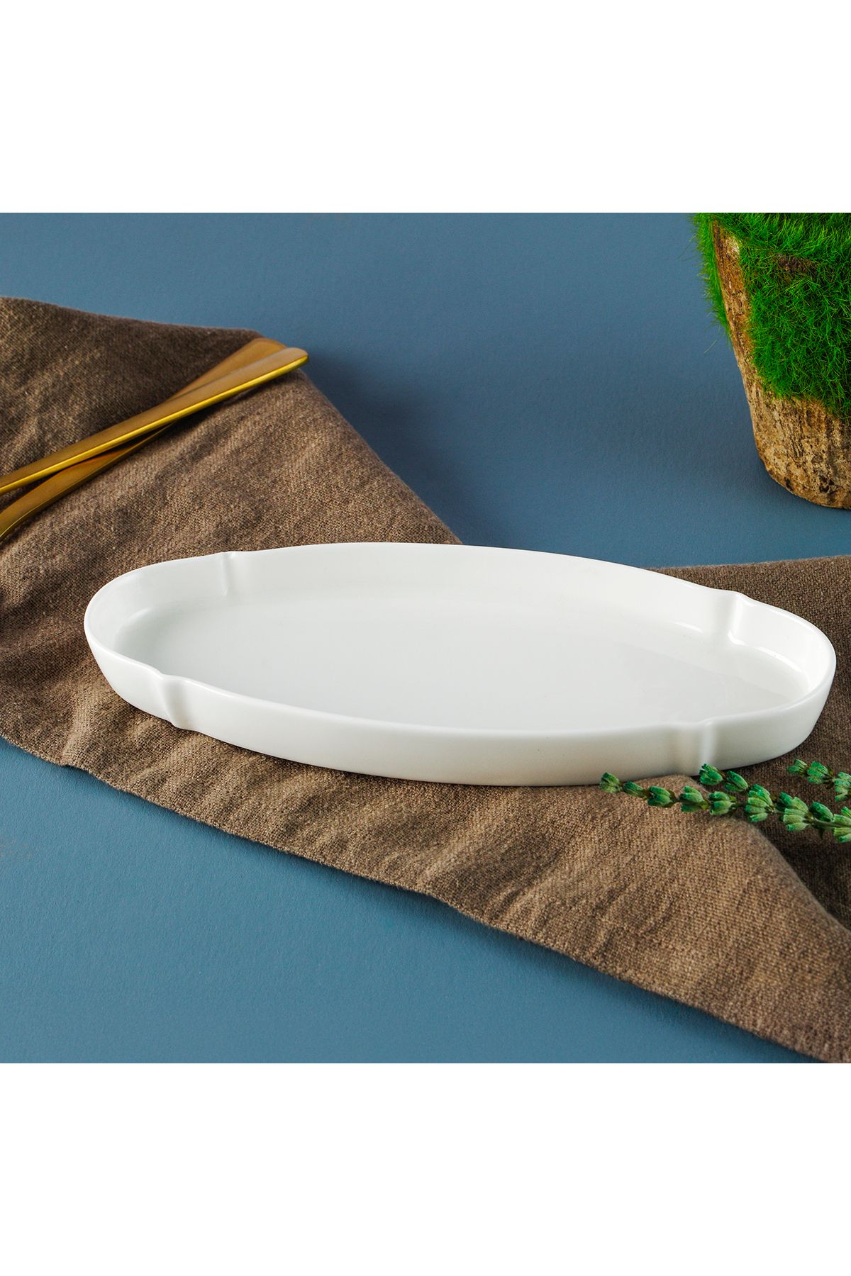Lunar Yuvarlak Servis Tabağı 20 Cm - 4