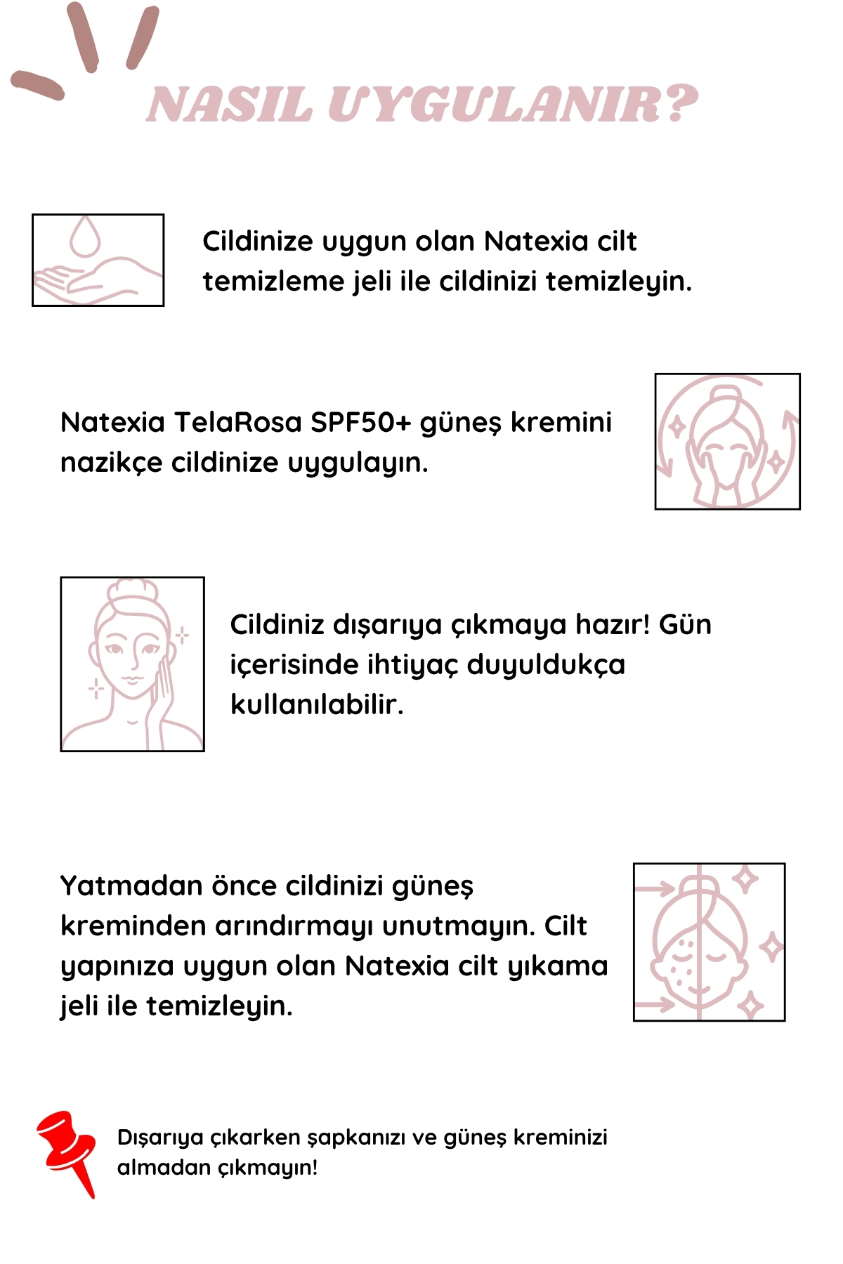Hassas ve Kızarıklık Eğimli Ciltler için TelaRosa Güneş Koruyucu SPF50+ Losyon 100 ml — NATEX0004 — تصویر 5 از 6