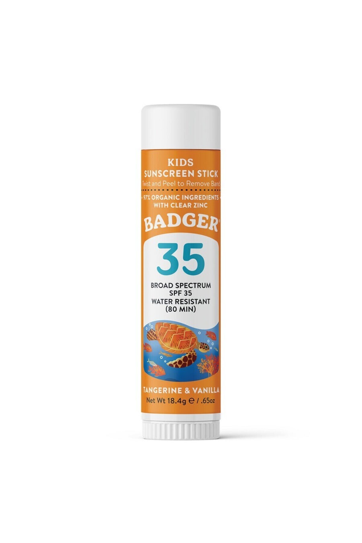 Badger Clear Zinc Spf 35 Çocuk Kolay Sürülen Stick Güneş Kremi Vanilya ve Mandalina Yağlı — NRNTGTSHPMKD7003448