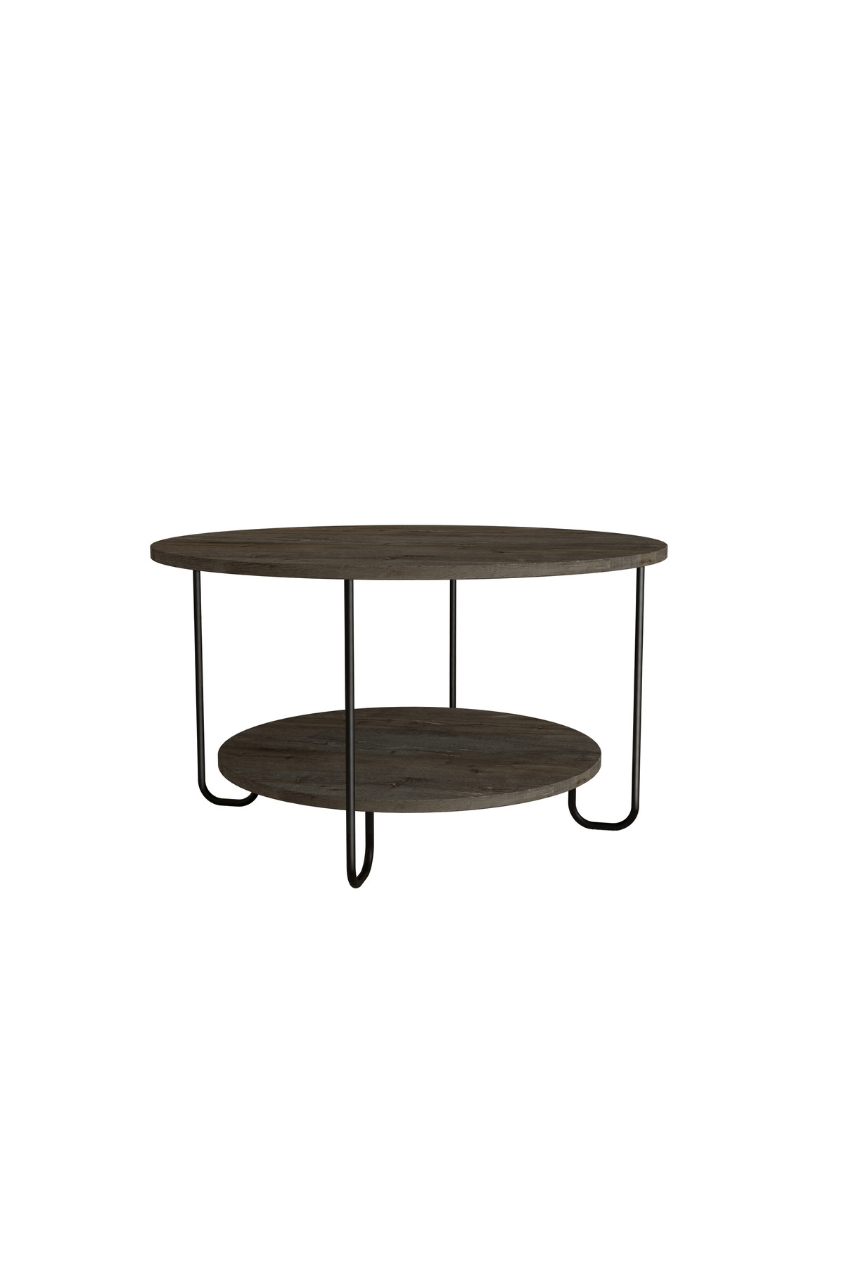 Mourah Home-Corro Modern Coffee Table Dark Coffee Multipurpose H 45cm Dark Brown 2