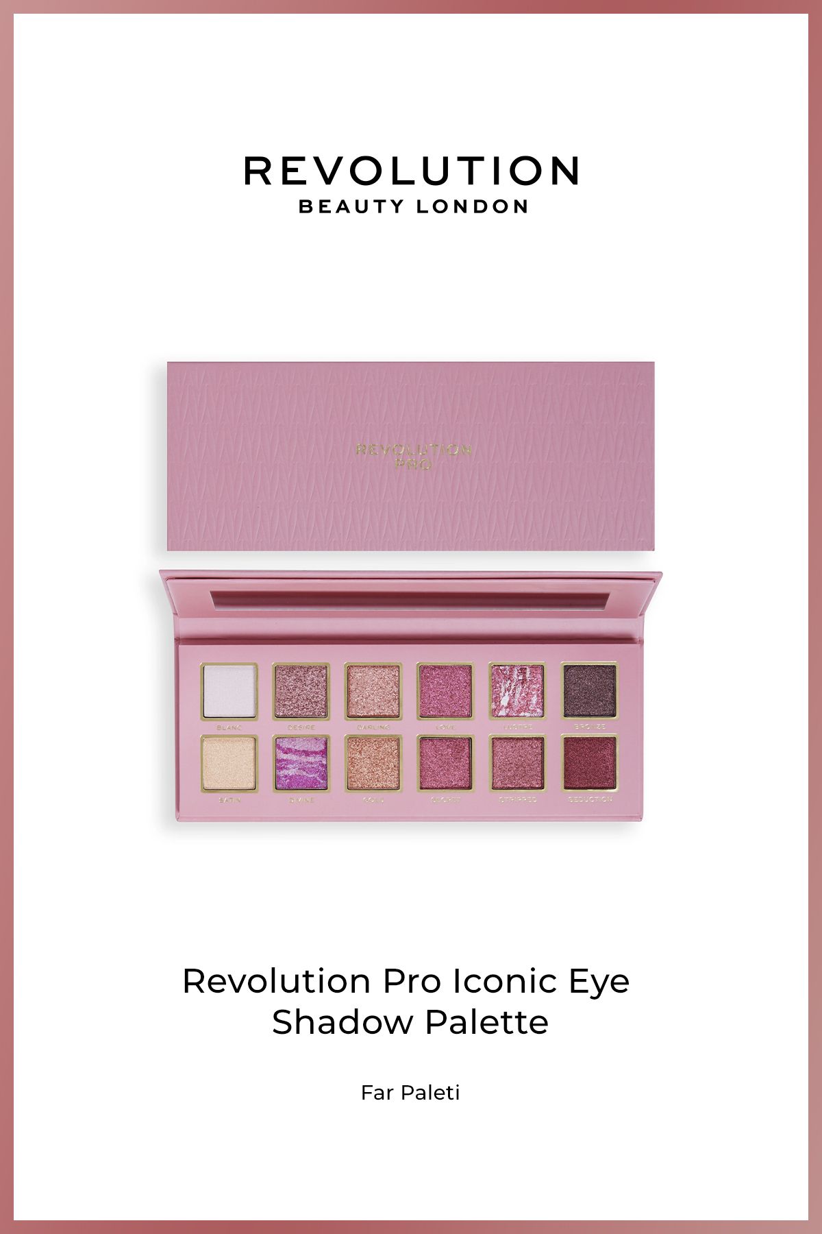 Revolution Pro Iconic Eye Shadow Palette - Far Paleti