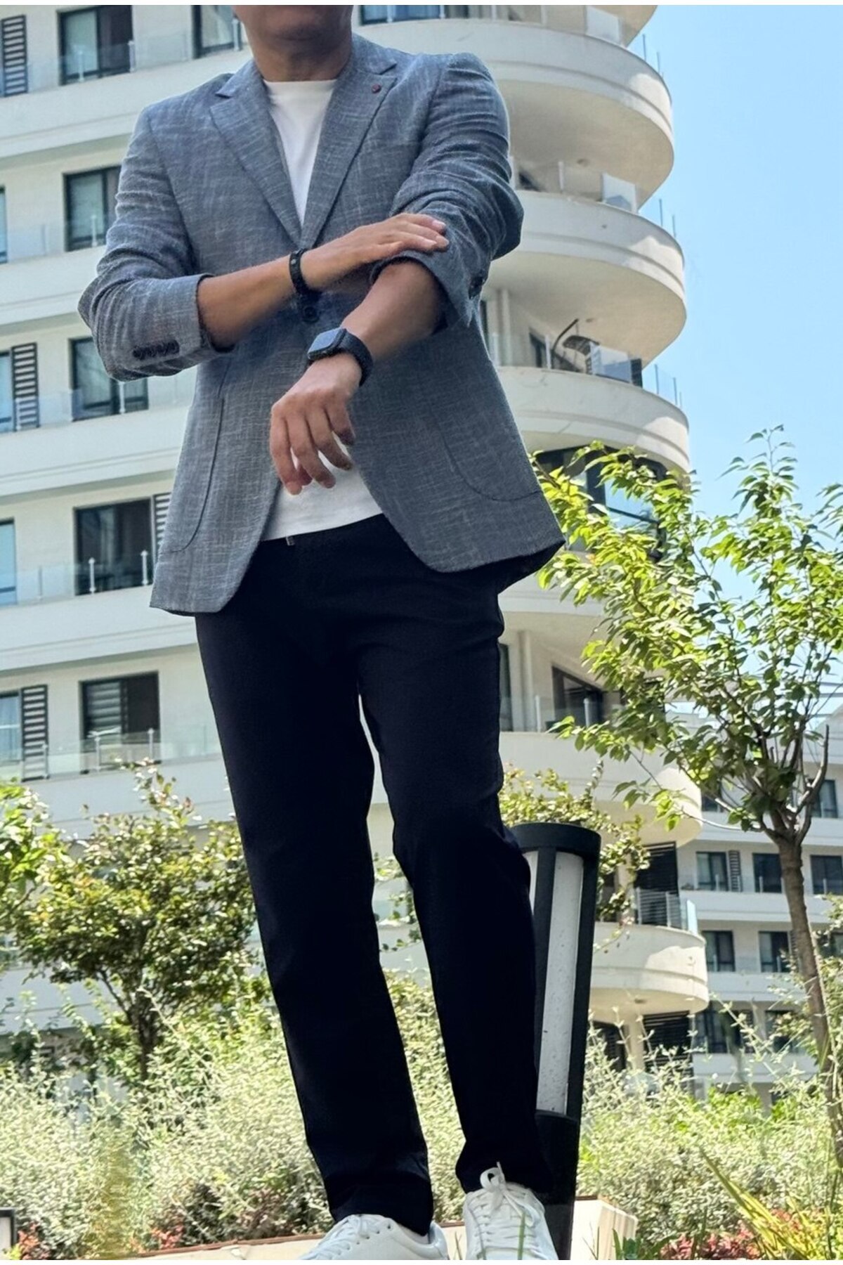 ACTUAL  Slim Fit Blazer Tek Ceket 7145-1 R5 Laci - Görsel 2