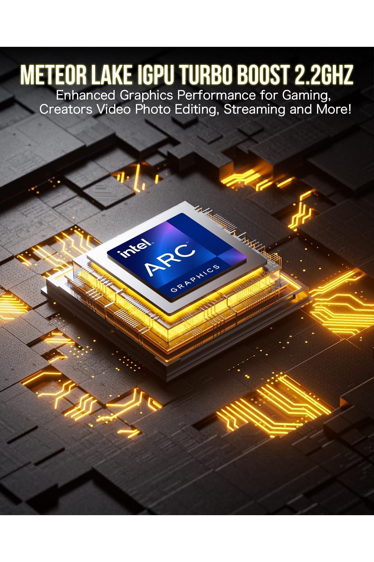 GMKtec-جهاز كمبيوتر مكتبي صغير الحجم للغاية من GMKtec Nucbox K9 بمعالج Intel Core Ultra 5 125H 4