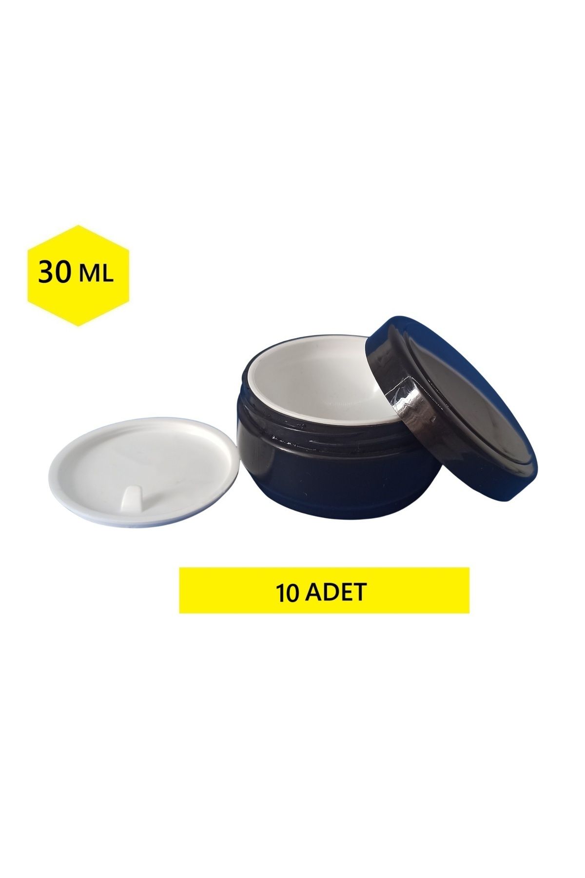 demethome 10-25-30-50-100-150 Ml CC Boş Pomat-krem-kozmetik Kutusu Plastik Krem Kavanozu Adet Şeçenekli