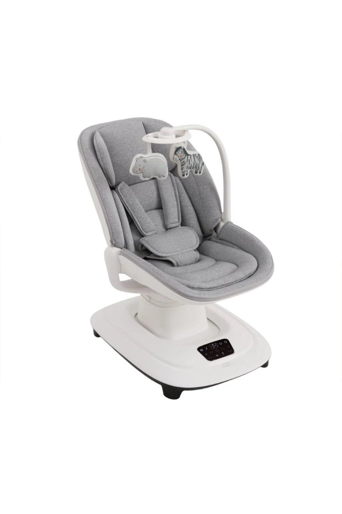 Mini Baby-مهد اطفال ديلوكس متعدد الحركات مع تحكم لطيف باللمس و5 اوضاع تأرجح ودوران 360 درجة وتحكم عبر التطبيق 1