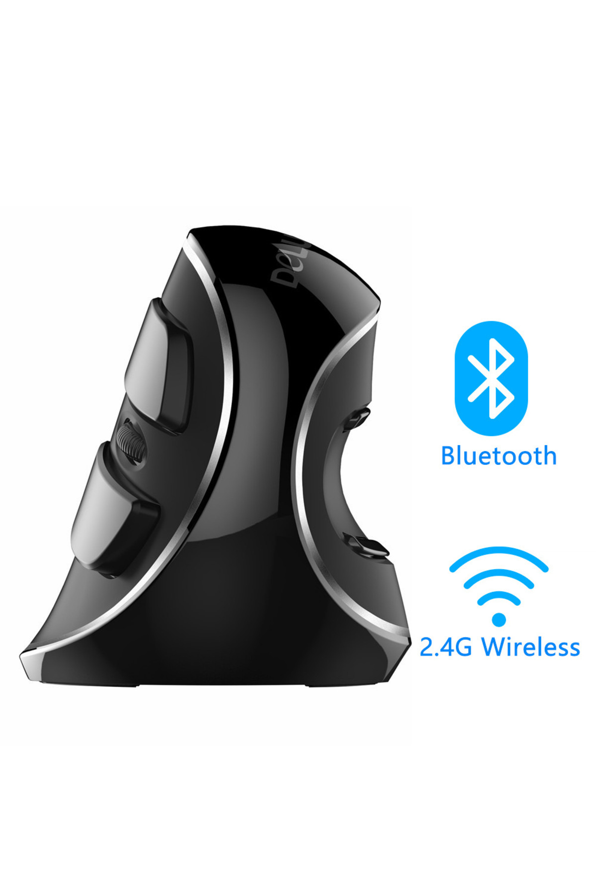 Generic-M618 Plus Wireless Optical Mouse Black/silver 3