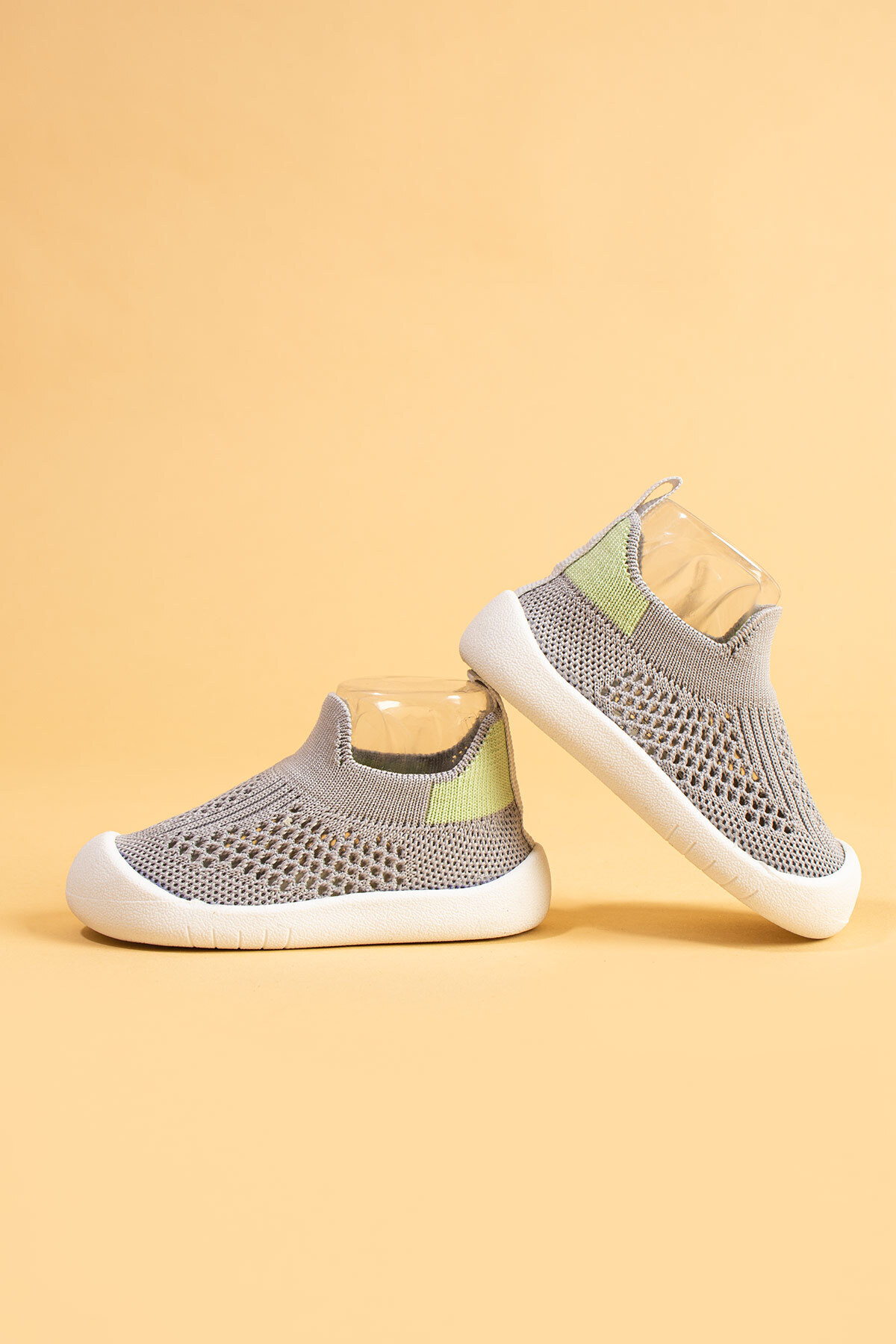 Mumenim Luuq Bebek - Çocuk Esnek Ortopedik Yumuşak Taban Şık Gri İlk Adım Spor Ayakkabısı - Spor Sneaker fotoğrafı 2 (önizleme)