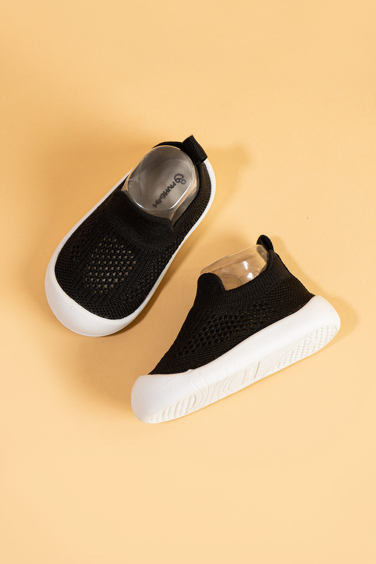 Mumenim Luuq Bebek - Çocuk Esnek Ortopedik Yumuşak Taban Şık Siyah İlk Adım Spor Ayakkabısı - Spor Sneaker fotoğrafı 4 (önizleme)