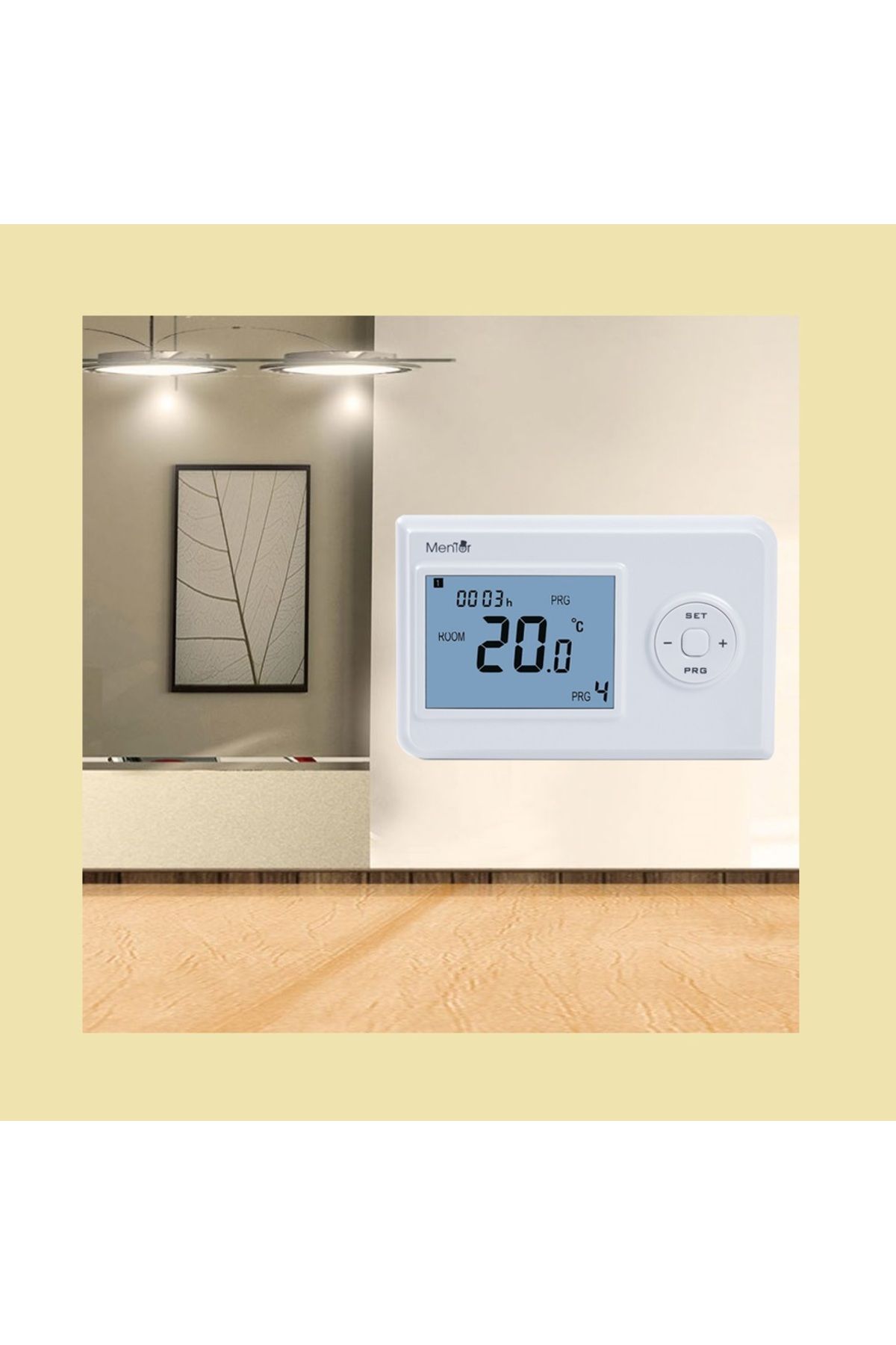 Mentor-Smart Wireless Thermostat Tsw001 Wifi Lcd Premium 3