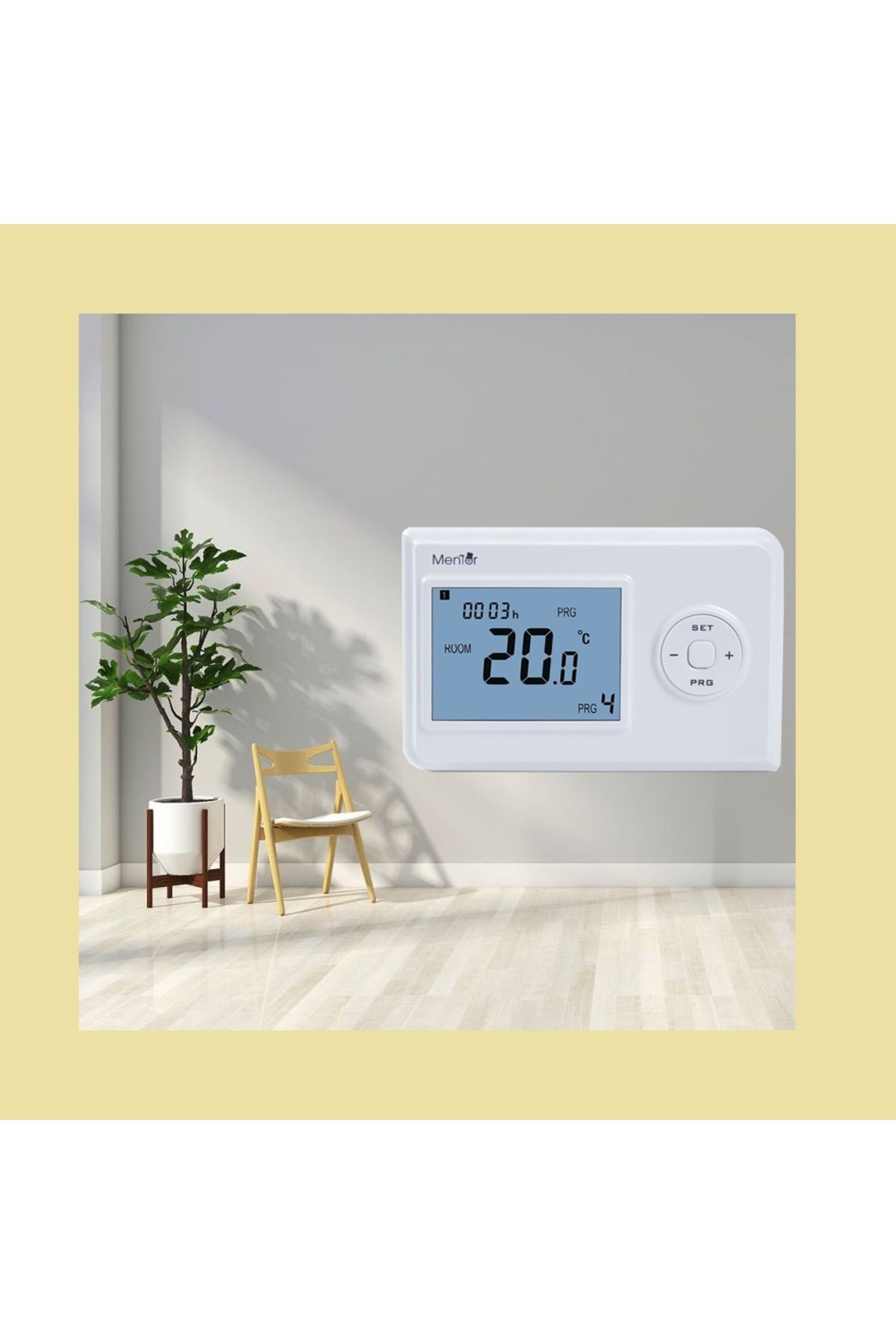 Mentor-Smart Wireless Thermostat Tsw001 Wifi Lcd Premium 4