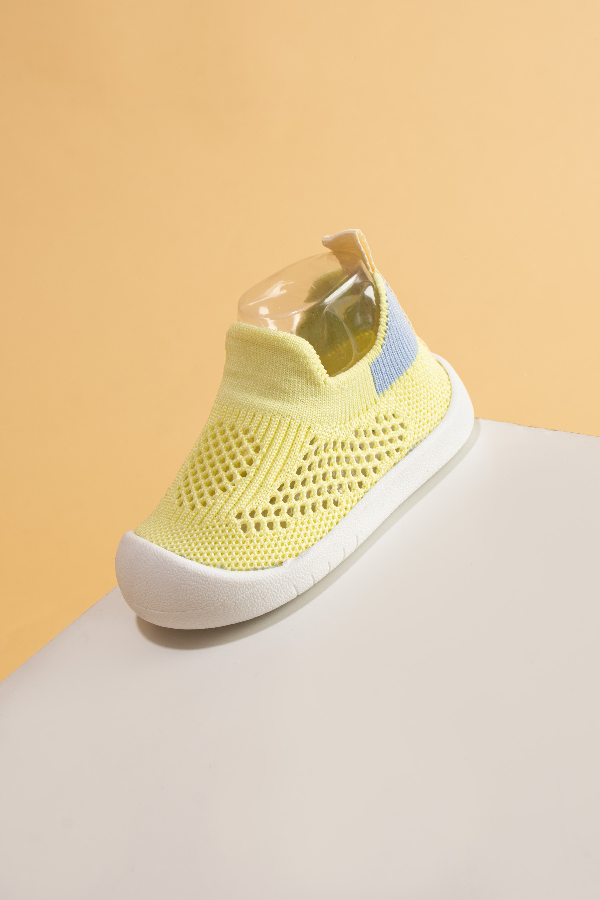 Mumenim Luuq Bebek - Çocuk Esnek Ortopedik Yumuşak Taban Şık Sarı İlk Adım Spor Ayakkabısı - Spor Sneaker fotoğrafı 3 (önizleme)