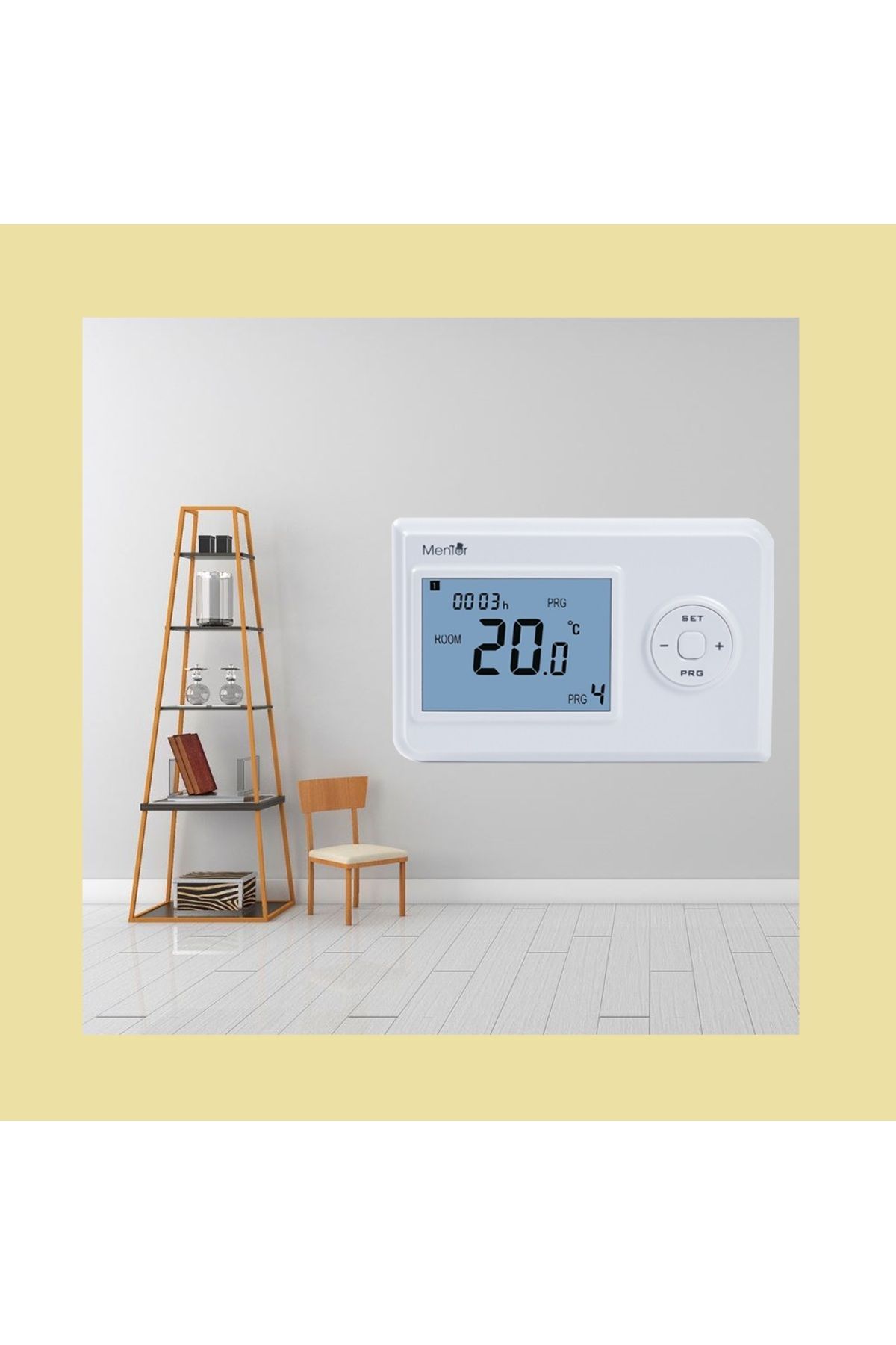 Mentor-Smart Wireless Thermostat Tsw001 Wifi Lcd Premium 2