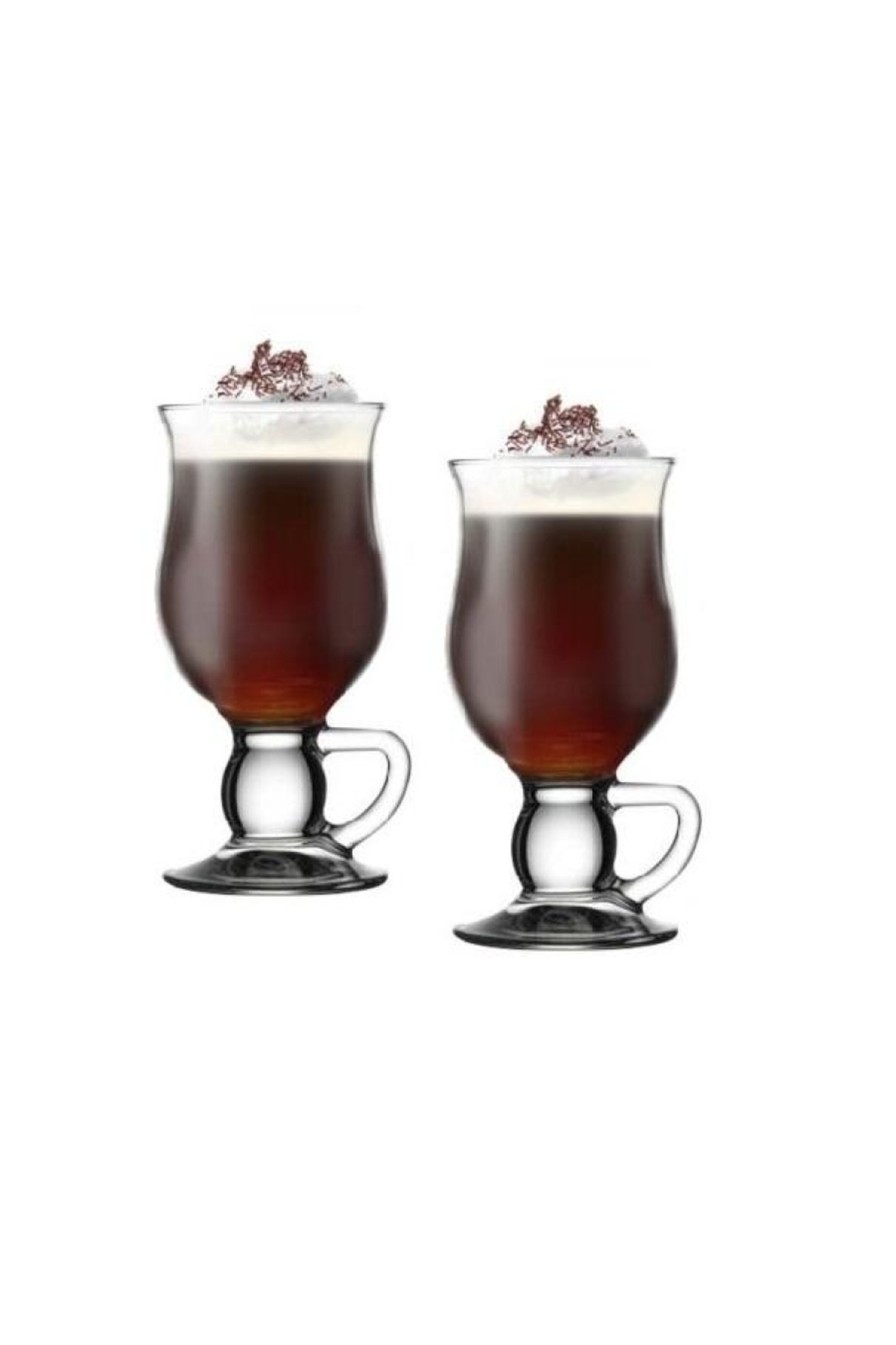 Verres Café Irlandais Pasabahce Verres Irish Coffee Pasabahce 270ml - Lot De 2 Verres à Poignée Pasabahce Verre 270ml