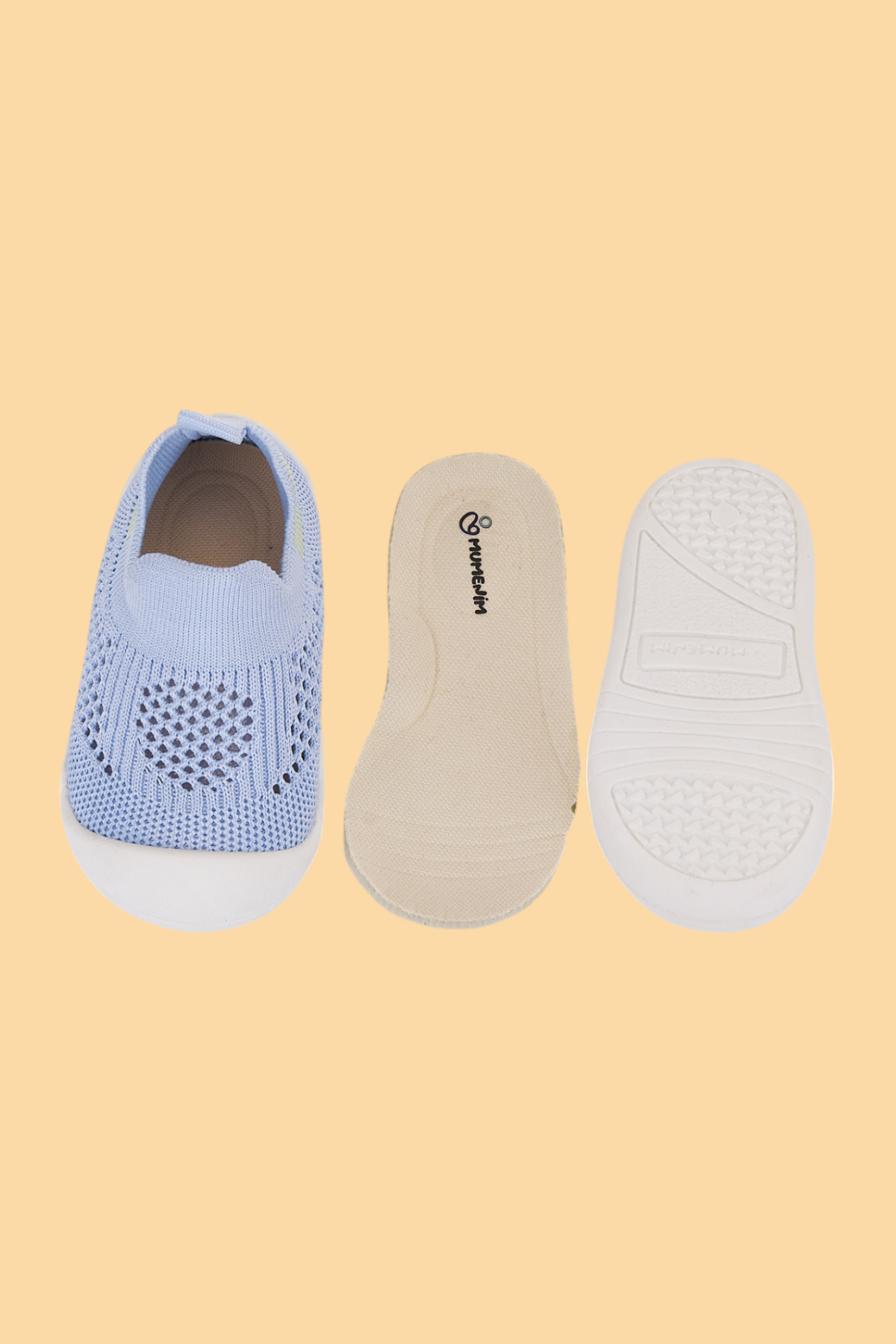 Mumenim Luuq Bebek - Çocuk Esnek Ortopedik Yumuşak Taban Şık Mavi İlk Adım Spor Ayakkabısı - Spor Sneaker fotoğrafı 3 (önizleme)