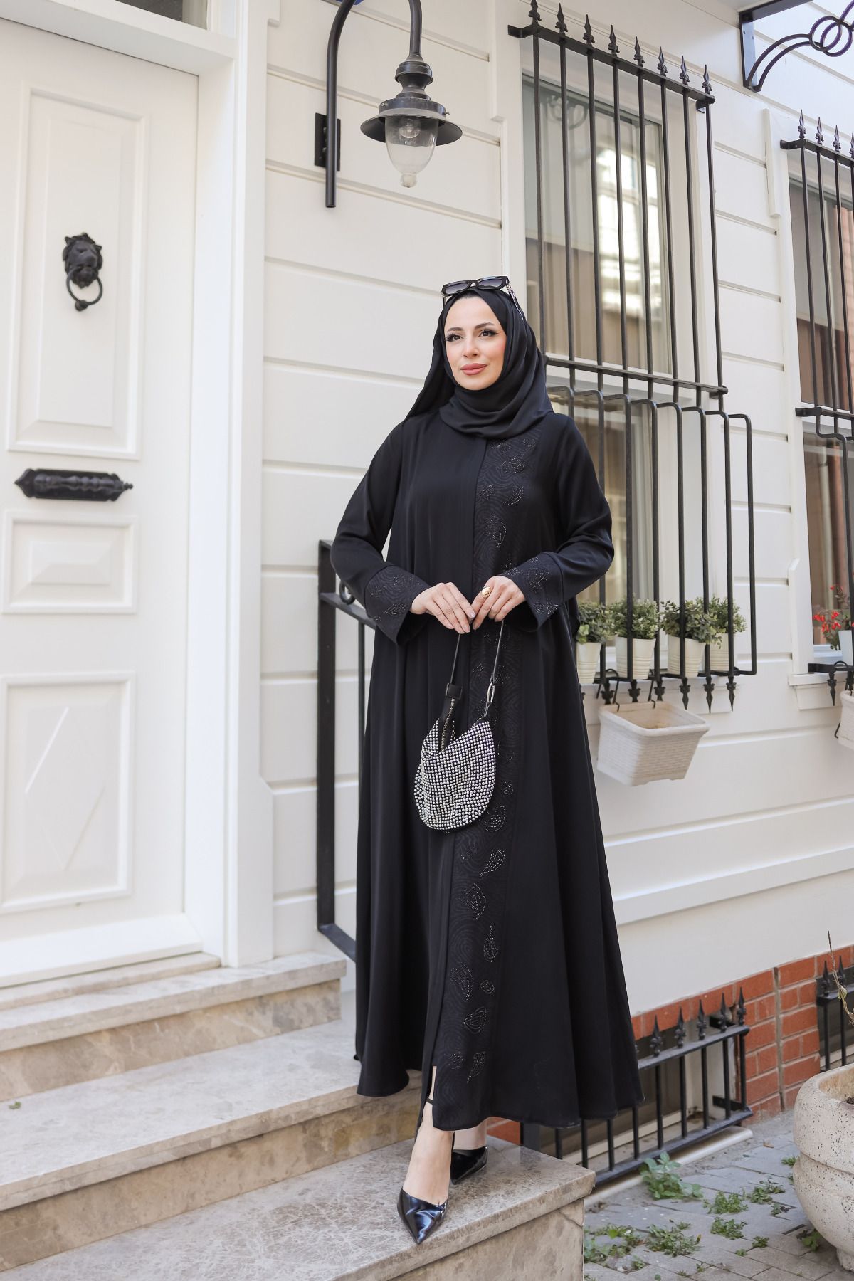 KADEEM Ravza Dubai İpeği Abaya - 1009