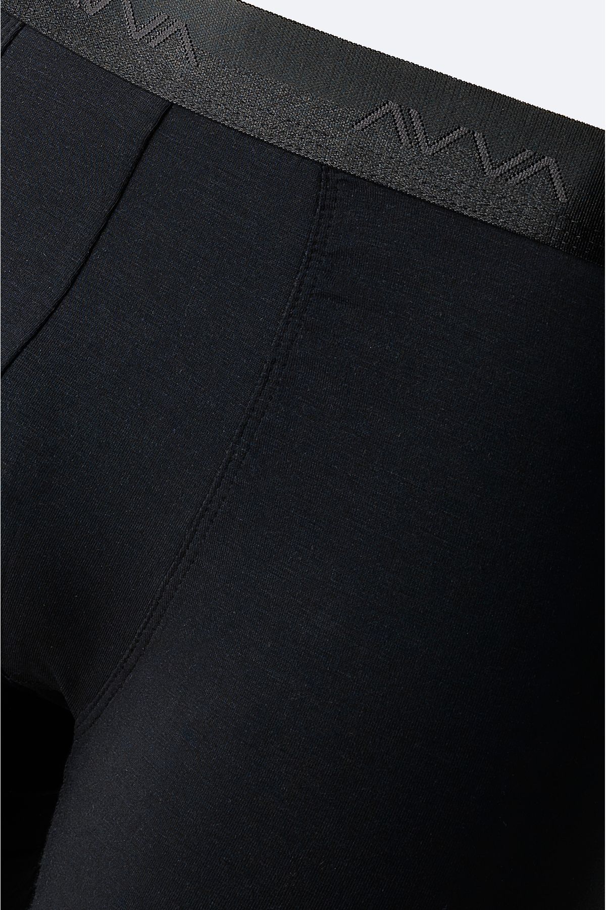 Avva-Ανδρικό Μαύρο Απλό Basic Soft Touch Single Boxer B 009537 3