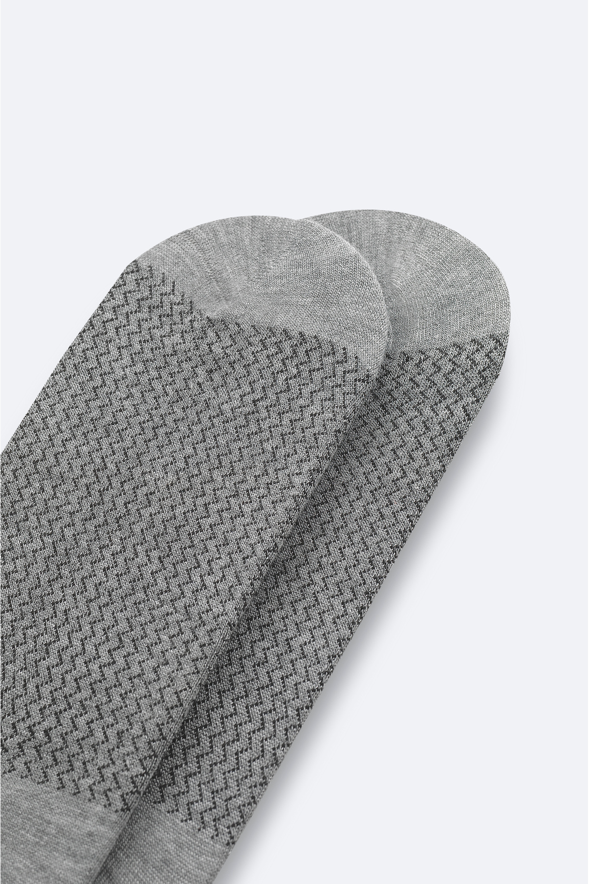 Avva-Men's Gray Sneaker Socks A51Y8505 2