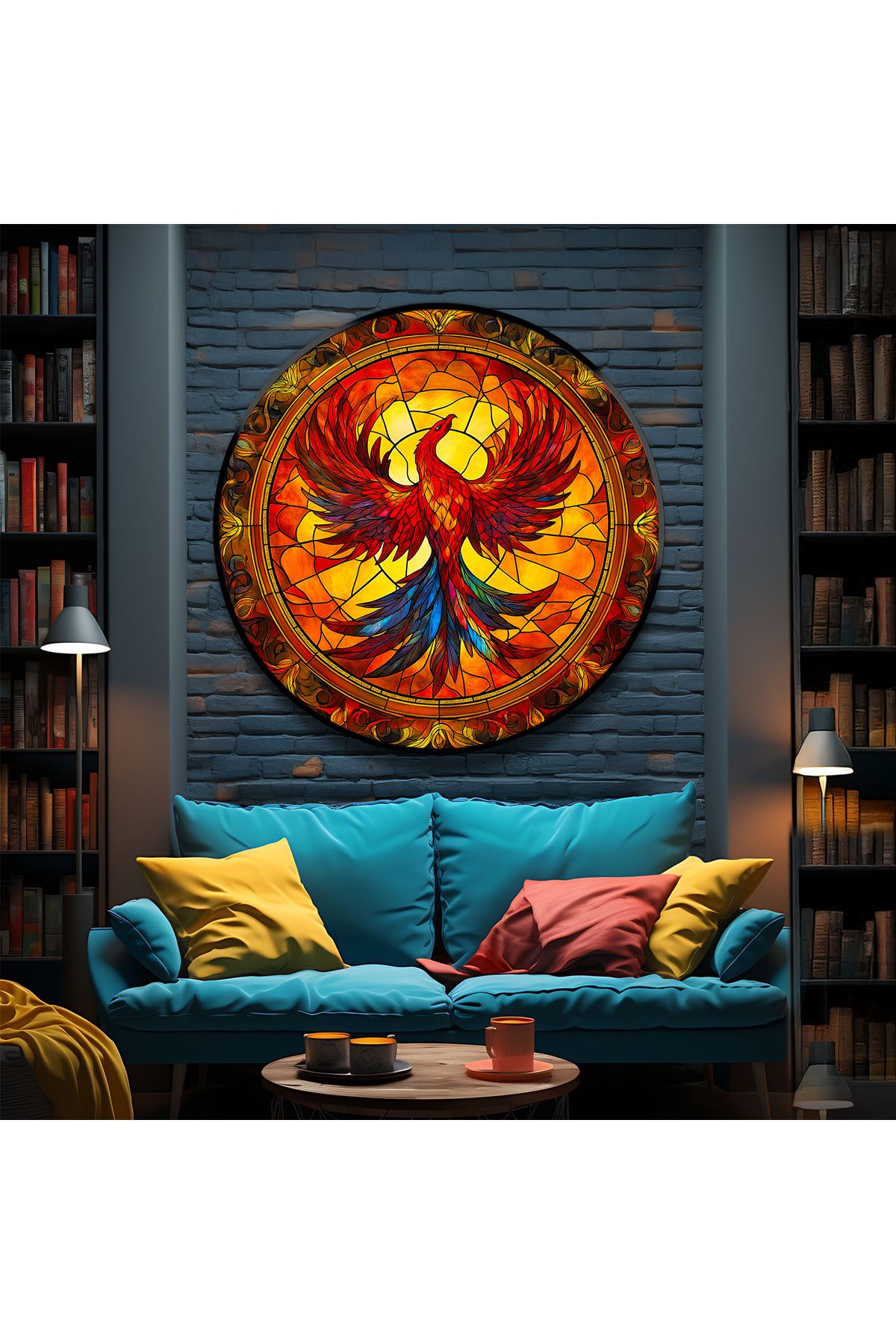 bds art sanatı evinize taşır Phoenix Vitray Spektrum™ Stained Glass Serisi