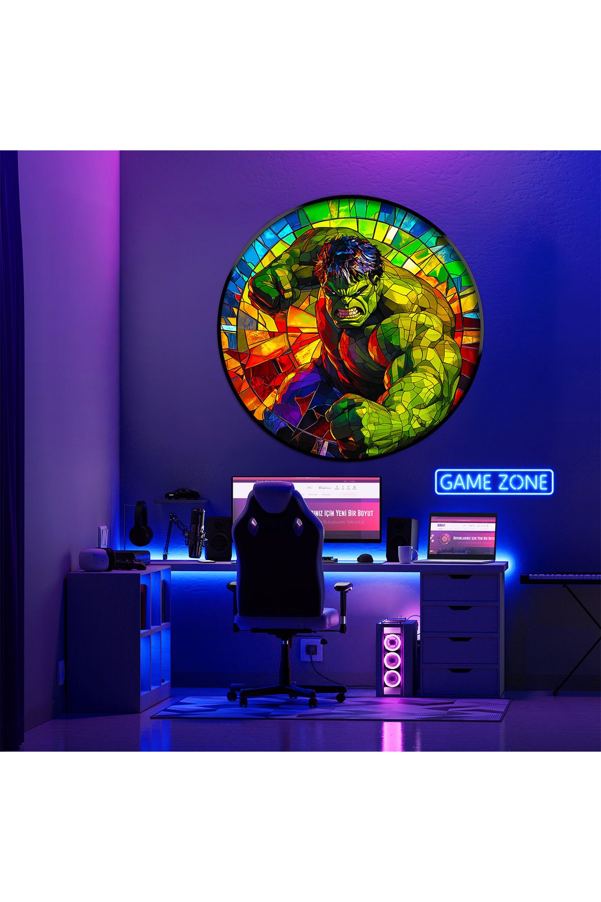 bds art sanatı evinize taşır Yeşil Dev Vitray Spektrum™ Stained Glass Serisi