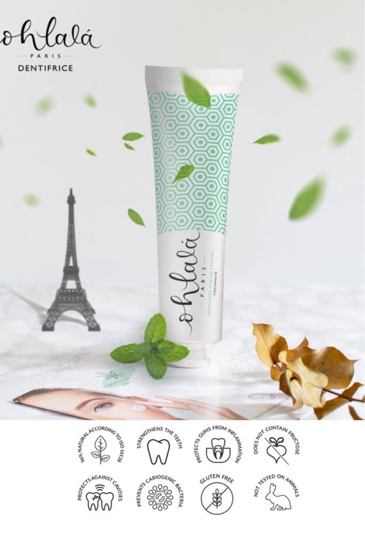 OHLALA-Refreshing Mint Toothpaste 75ml 6