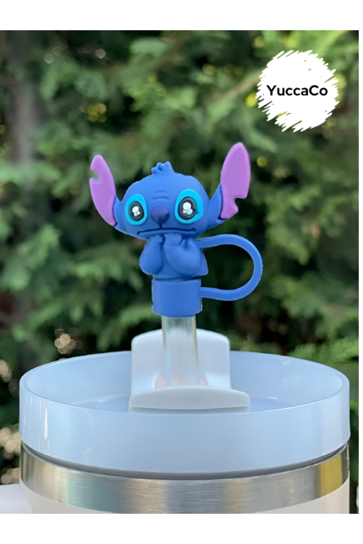 Stanley Termos Uyumlu Stitch Aksesuar/ Stitch Pipet Koruyucu/ Pipet Kılıfı/ Pipet Tıpası