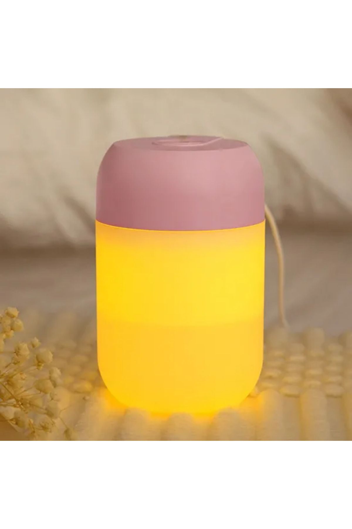 EUROBEST 330 ml Ultrasonik Hava Nemlendirici Gece Lambalı Buhar Makinesi Ve Aroma Difüzörü