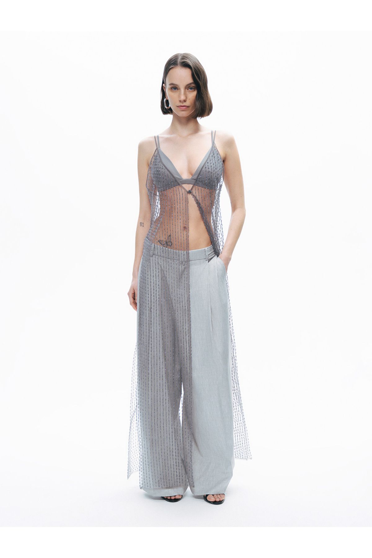 Nocturne Bel Detaylı Pantolon
