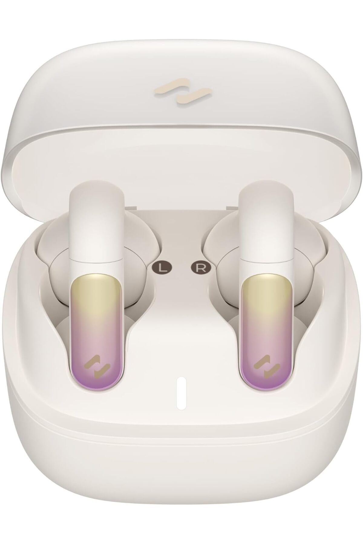 STOREMAX EMN OpenBUDS TW980 Kulak İçi Kulaklık, Bej, Kablosuz Bluetooth Oyun Müzik Kulaklığı, Açık