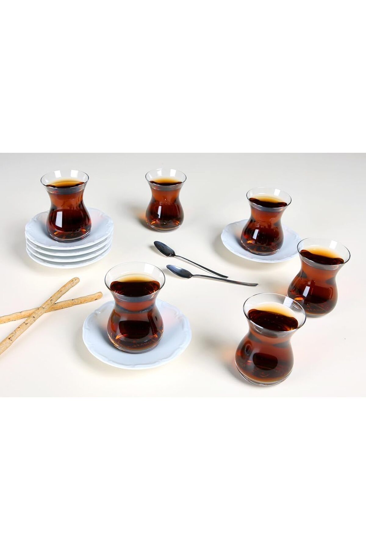 STOREMAX EMN Maria Beyaz 12 Parça 6 Kişilik Çay Takımı Cİ ST5 1133631
