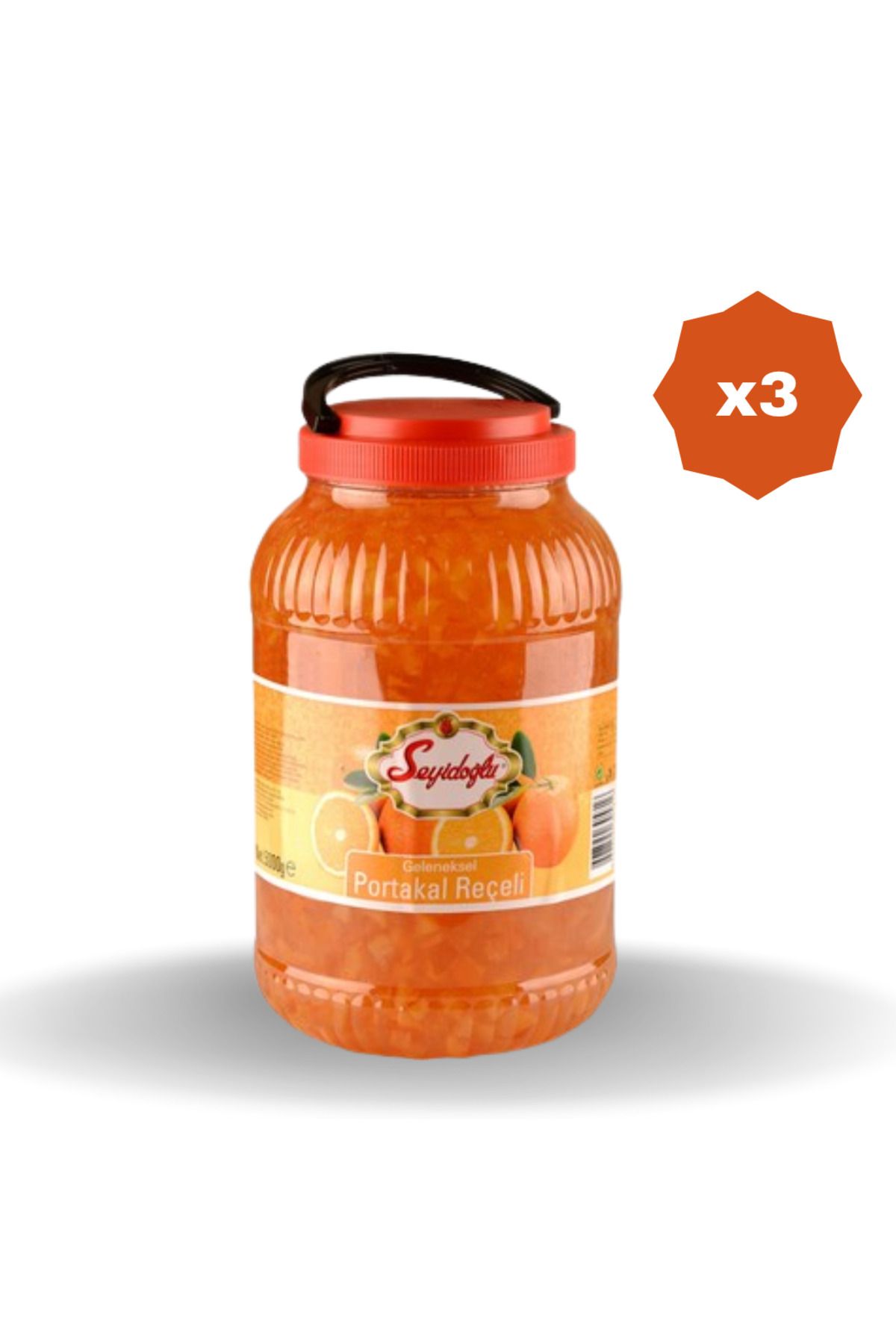 Seyidoğlu SEYİDOĞLU PORTAKAL REÇELİ 5 KG - (3 ADET)