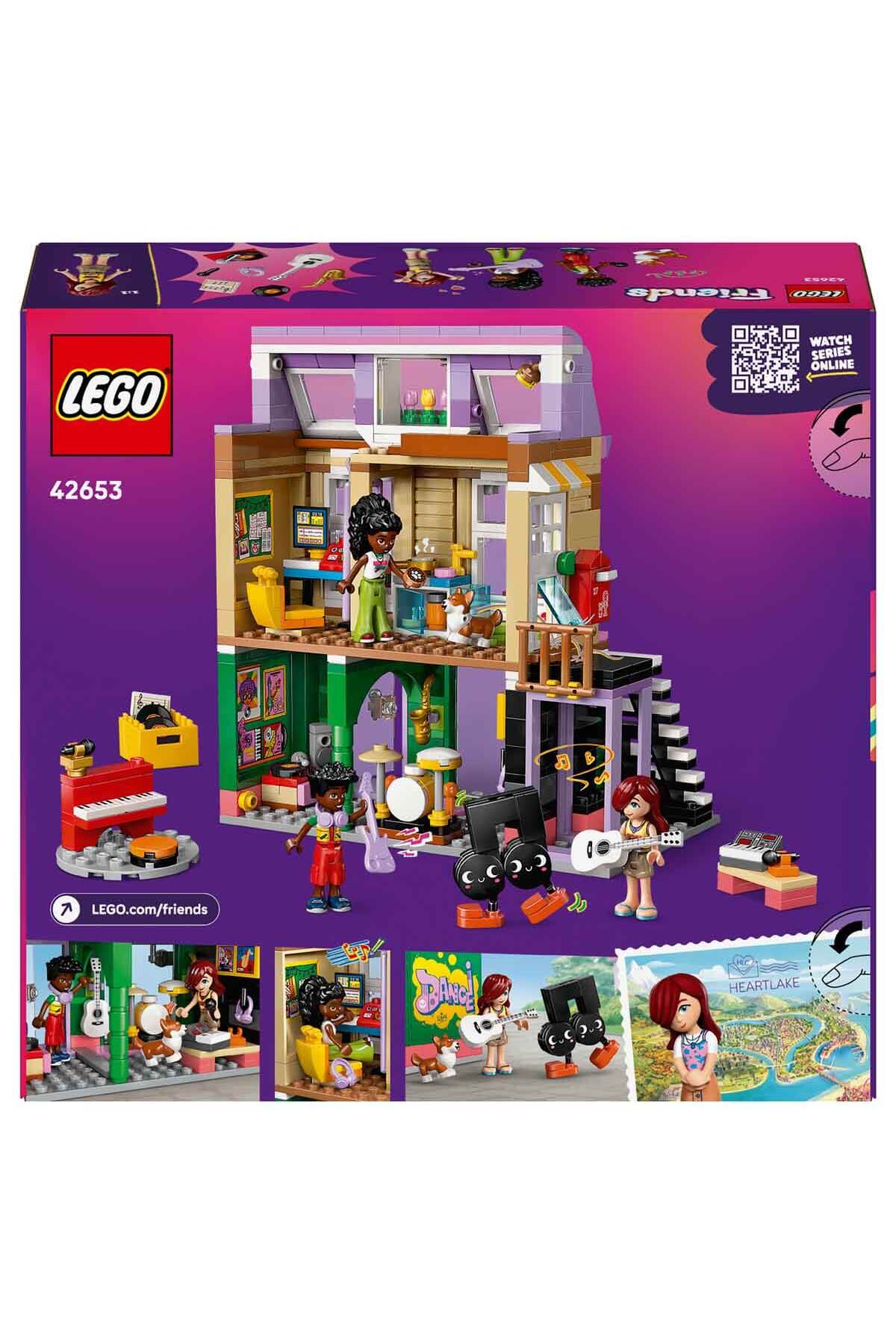 فروشگاه موسیقی فرندز و آپارتمان ۴۲۶۵۳ - شامل ۳ عروسک مینی برای کودکان ۷ سال و بالاتر