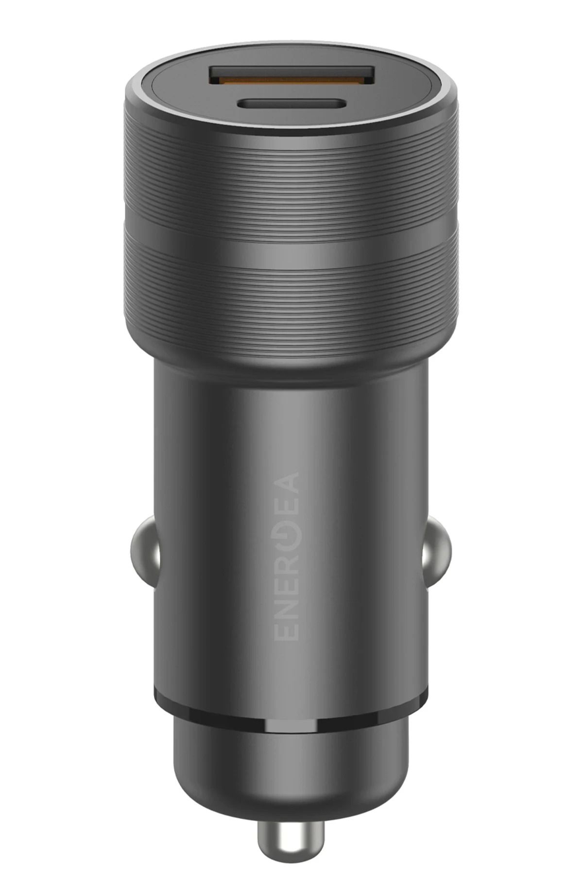Energea AluDrive 38W 20W Type-C ve 18W USB 3.0 Çıkışlı Alüminyum Araç İçi Şarj Aleti