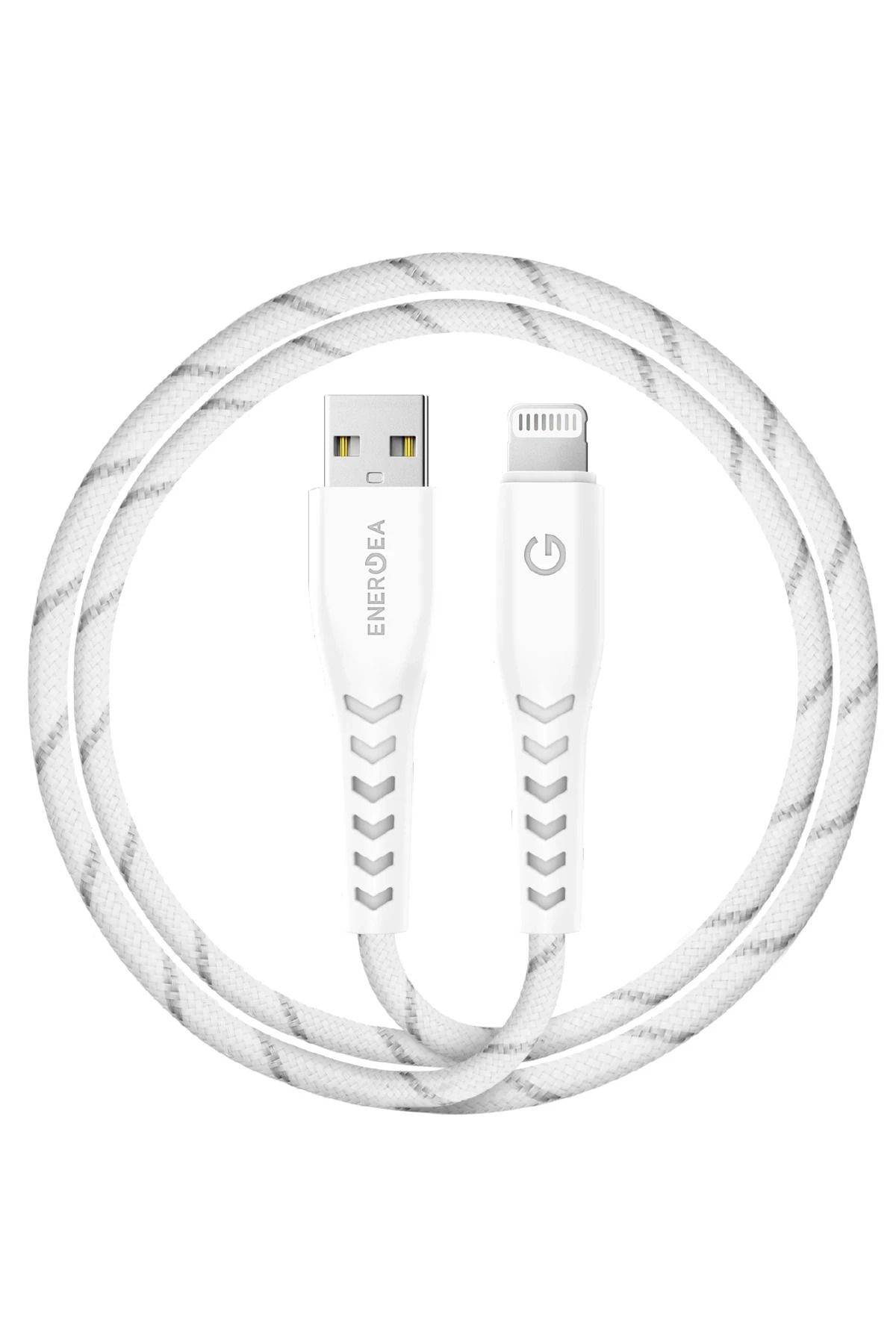 Energea iPad iPhone C89 NyloFlex 1.5M 3A Usb to Lightning Hızlı Şarj Kablosu