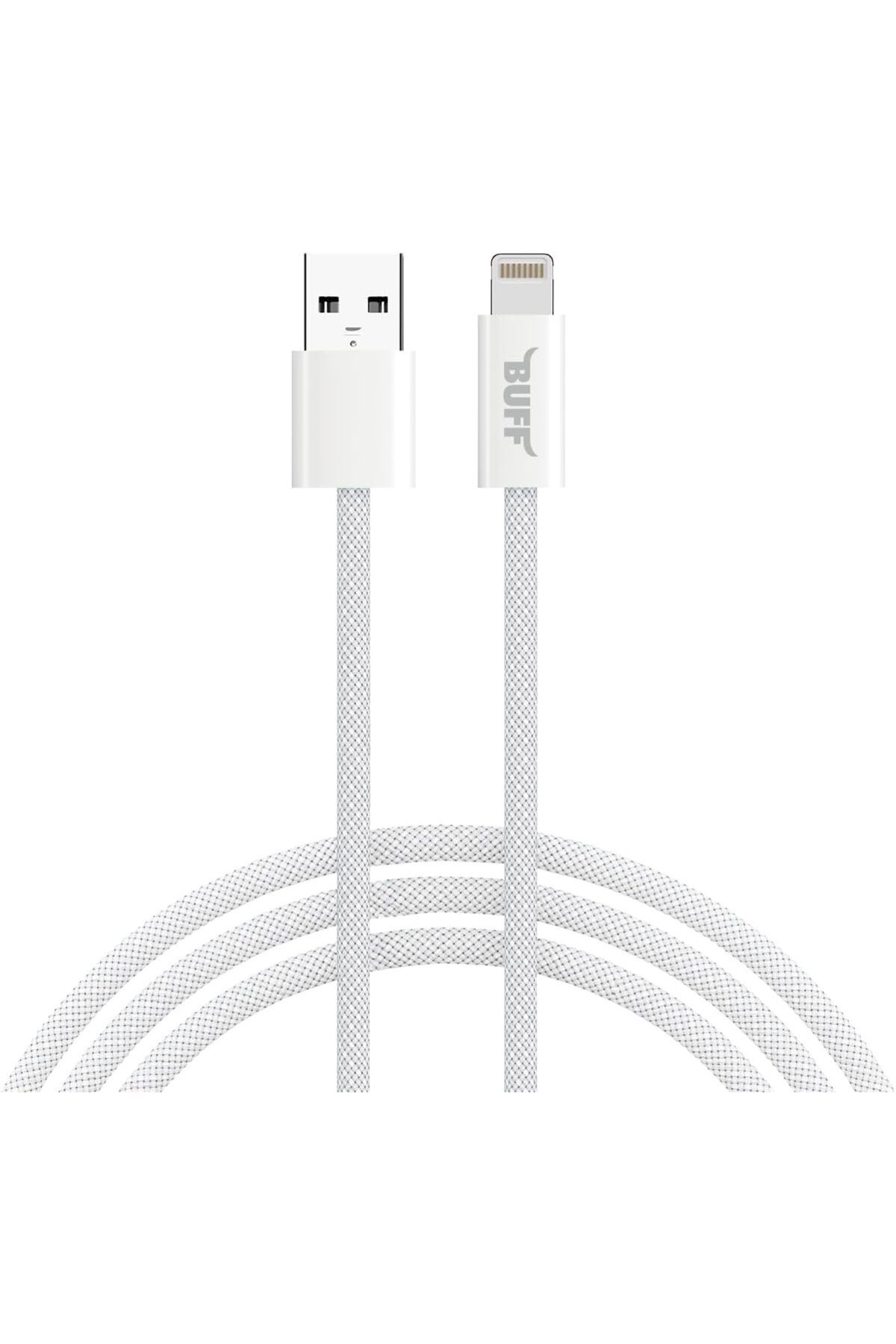 STOREMAX EMN BL74 Örgülü 3A .2M Data ve Şarj Kablosu, Bükülmeye Dayanıklı, Hızlı Şarj, USB Lightn