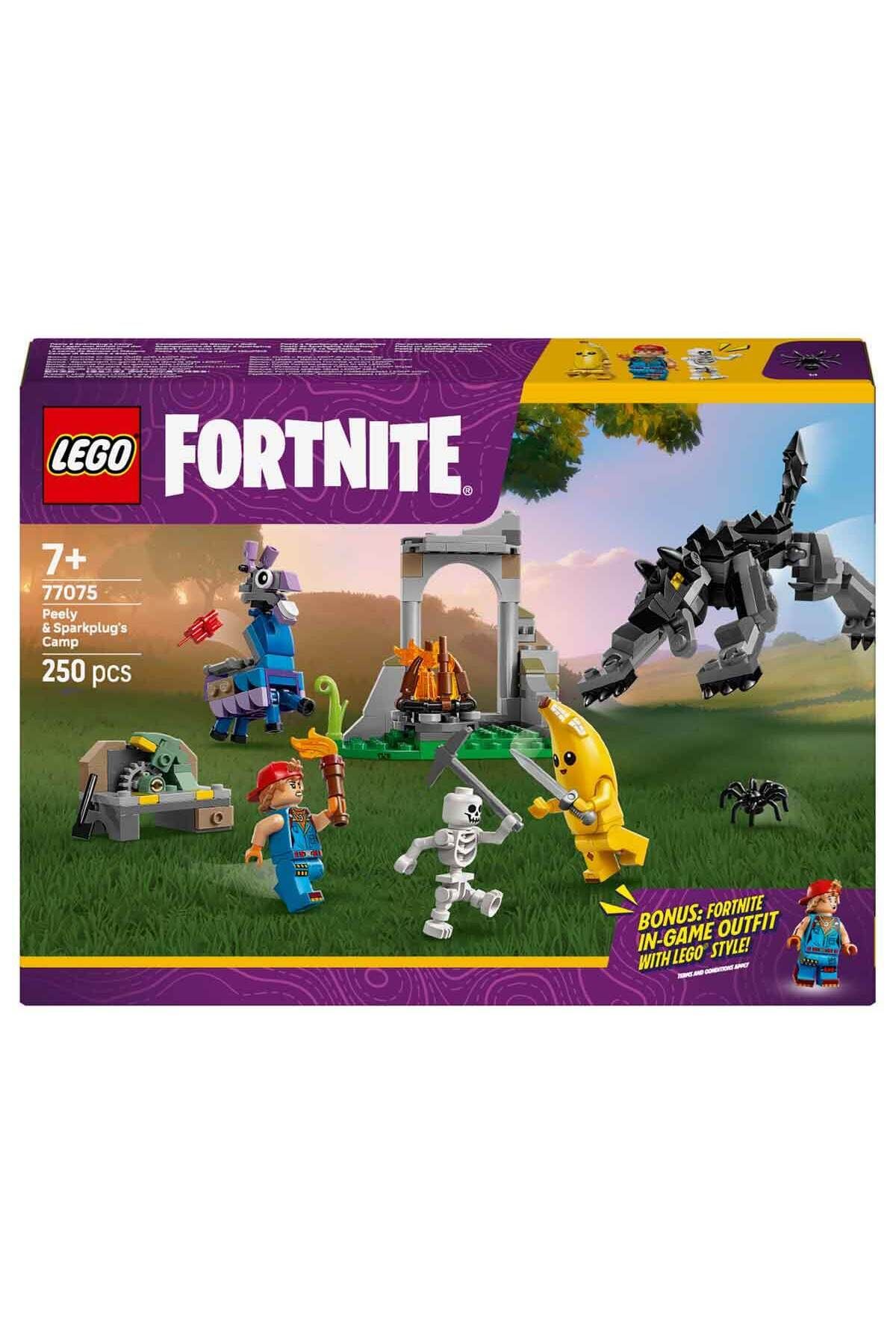 LEGO-Fortnite Camp of the Victorious and the Handyman Apprentice 77075 - Vi for Children from 7 Years and up 3