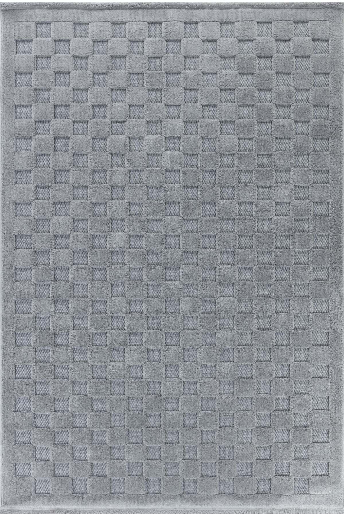 akbel halı & yatak exclusive home design Orion 4213 Gri - Dokuma Halı | Flat Cut Desenli Salon Halısı