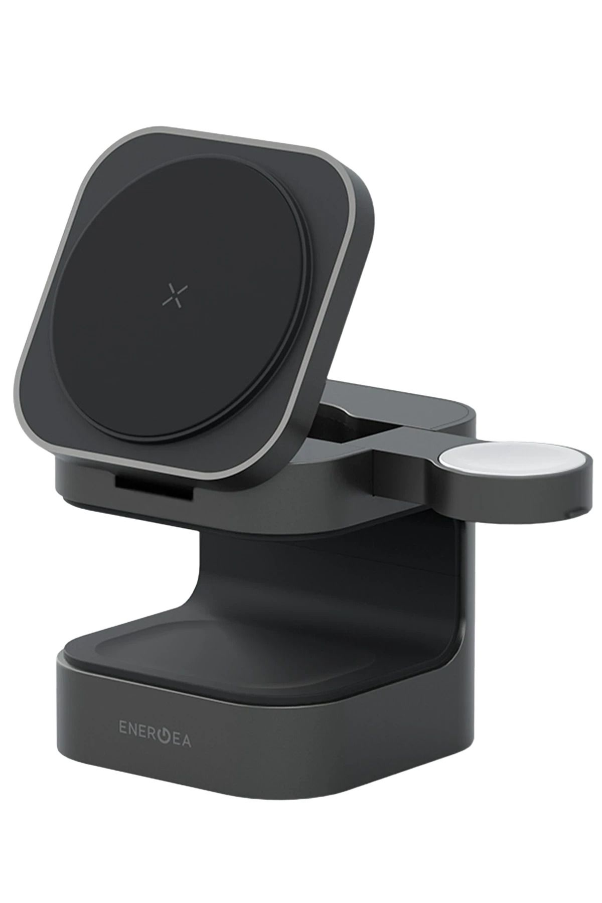 Energea MagCube 3in1 Katlanabilir 15W Telefon Saat Airpods Masaüstü Hızlı Şarj Standı