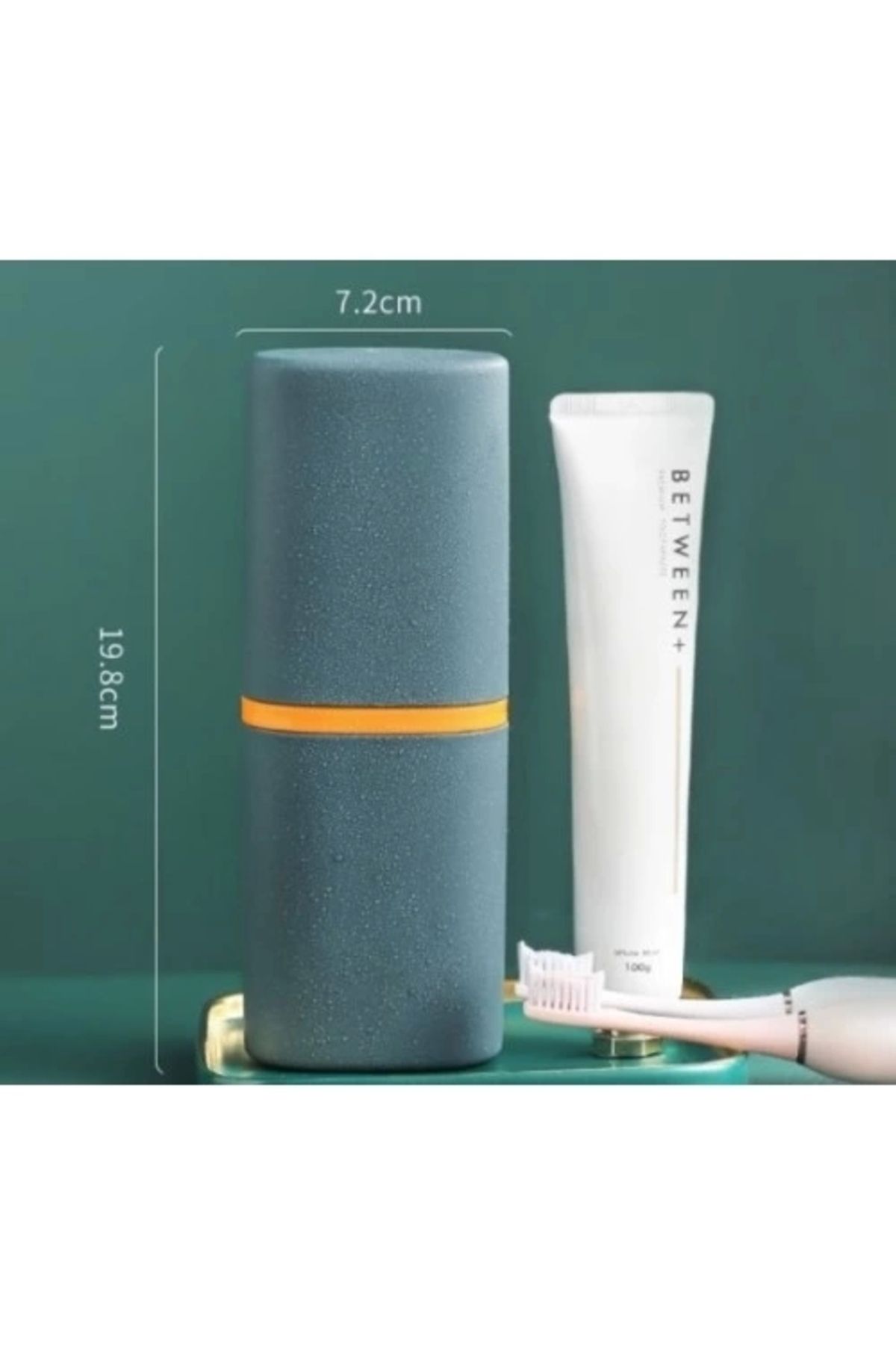 İnnMerry Seyahat Tipi Diş Fırçası ve Macun Saklama Kabı