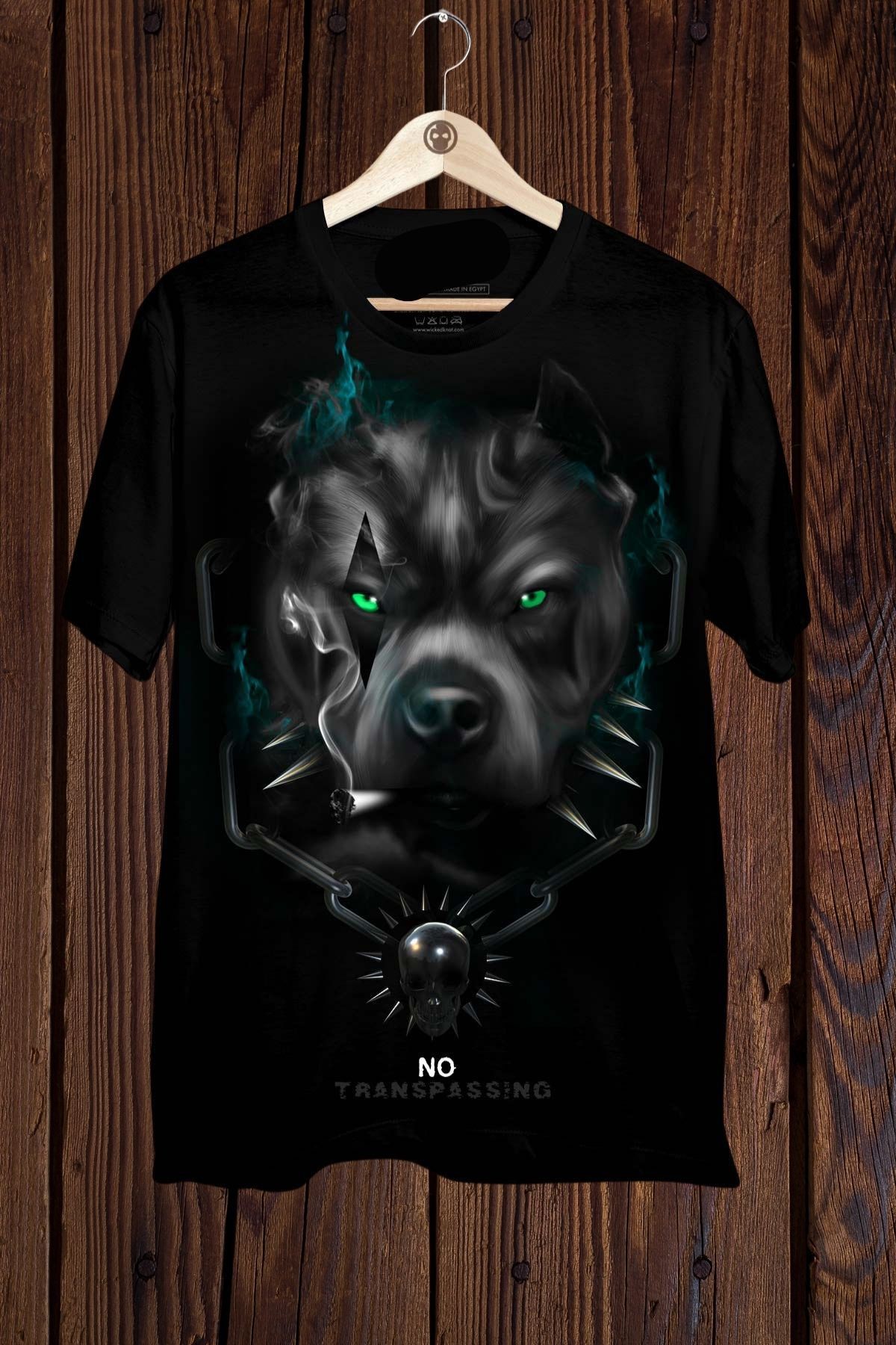 Wish BF No Transpassing Baskılı Oversize T-shirt