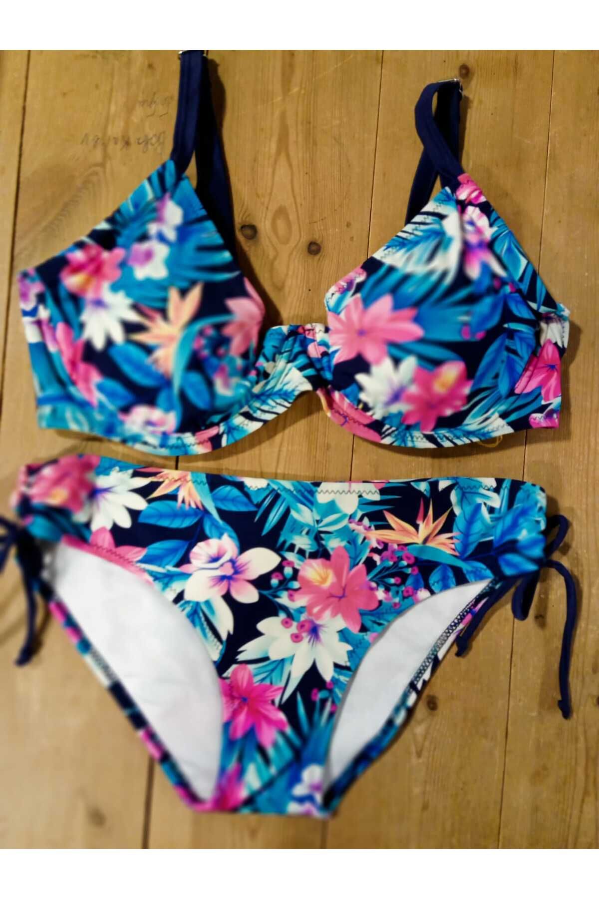 Beach Fashion Balenli Bikini Takım