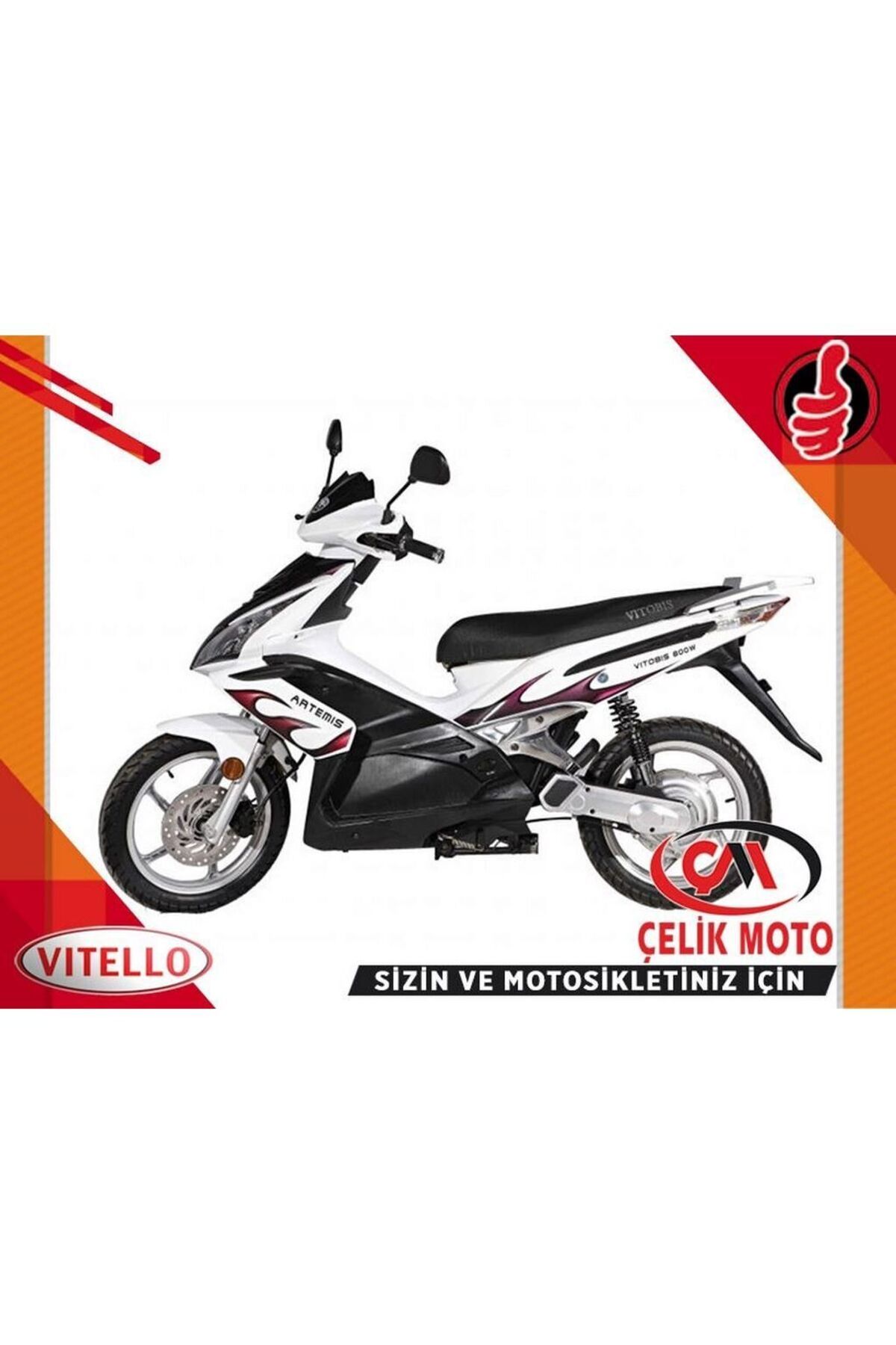 ÇELİKMOTO VITELLO ARTEMIS 800W MOTOR BAGLANTI KABLOSU #ELK01-P0122