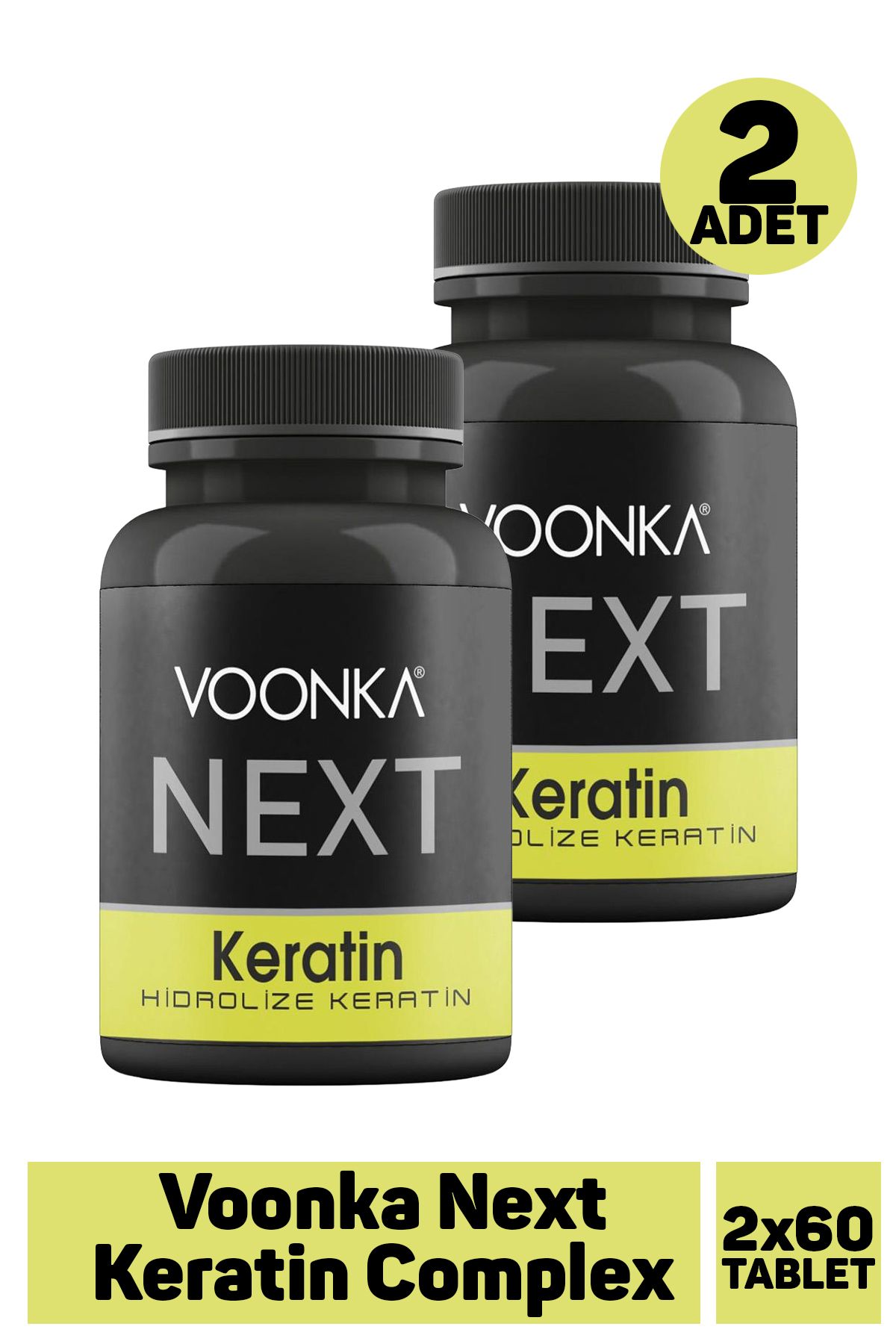 Voonka Next Keratin Complex 60 Tablet 2 Adet