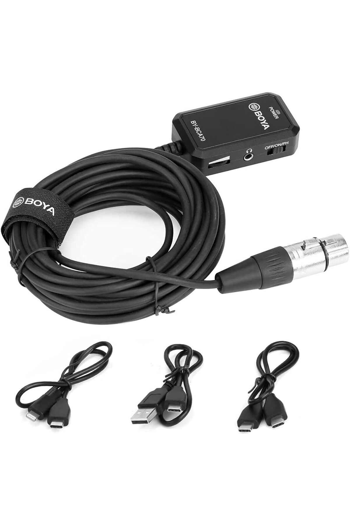 mazıdağı mazzıdağ BY-BCA70 48V Phantom Mobil XLR Mikrofon Kablo new store 1133631