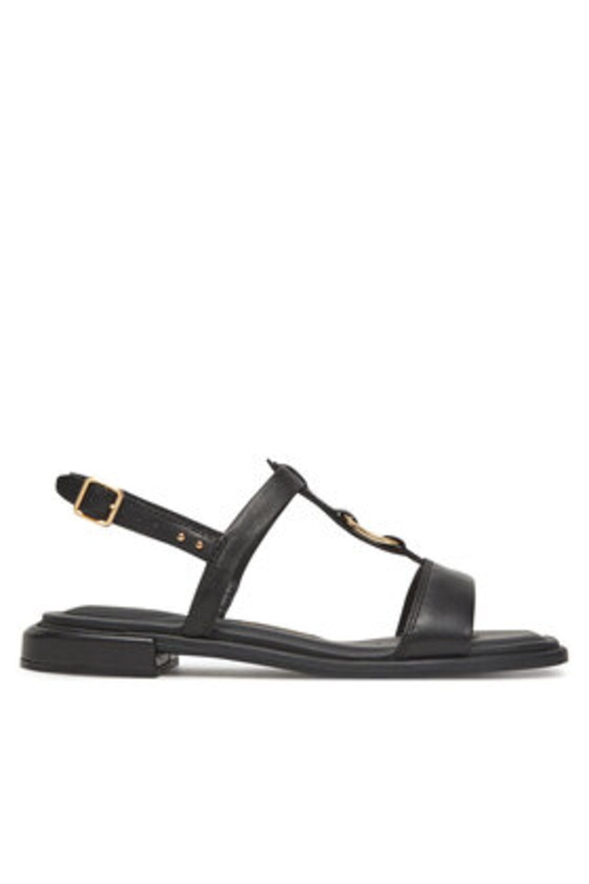 CLARKS-Women's Sandals black CLARKS-26181240 BLACK LEATHER 1
