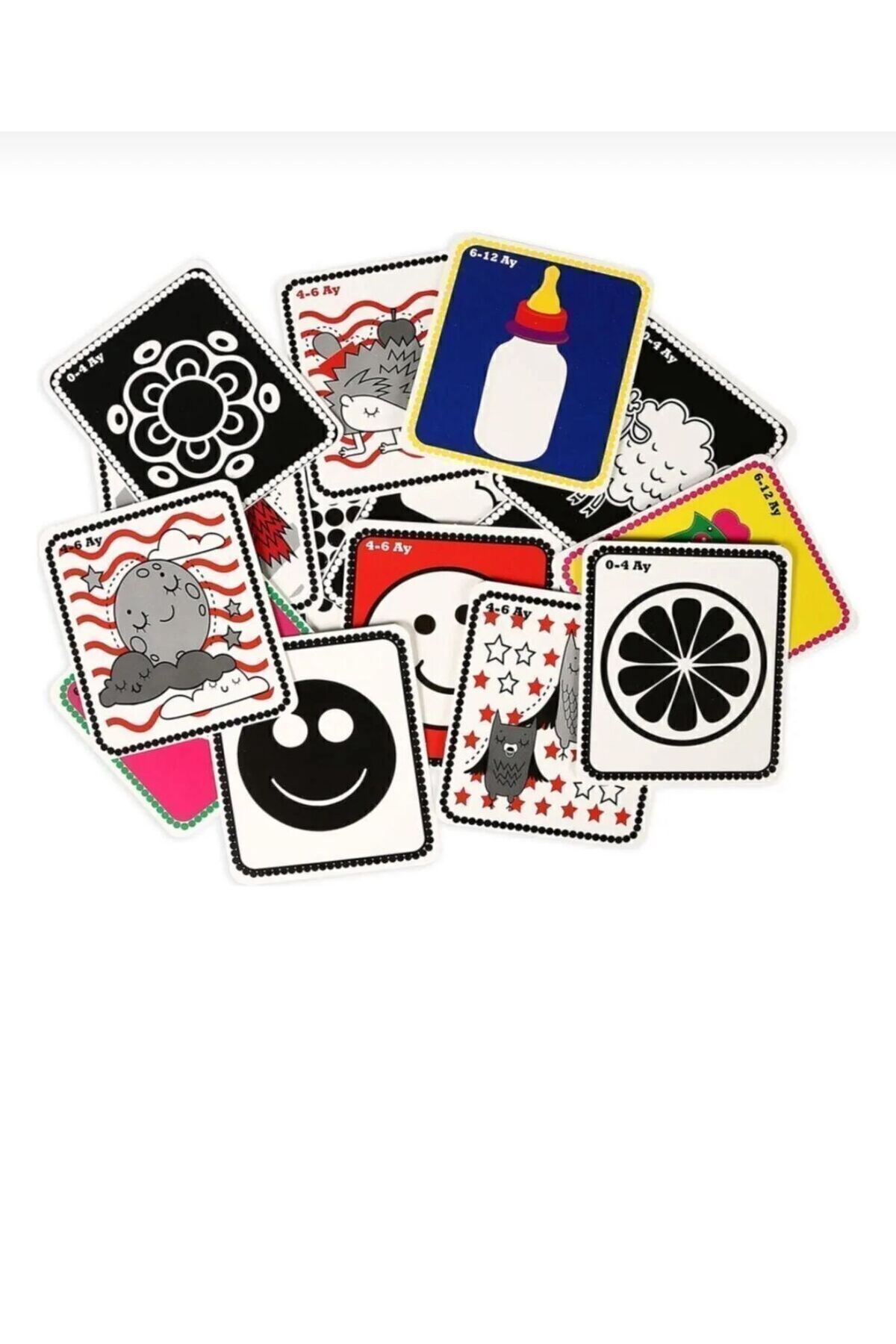 scntoys Flash Cards Ilk 50 Sözcük Bebeğimin Ilk Zeka Kartları 2'li Set Eğitici Bebekler İçin Zeka Kartları fotoğrafı 4 (önizleme)